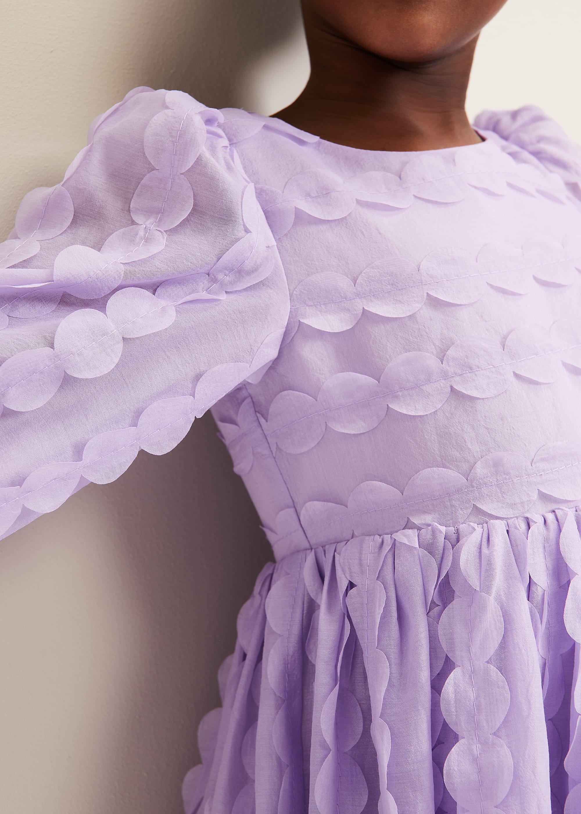 Bailey Textured Smock Dress
