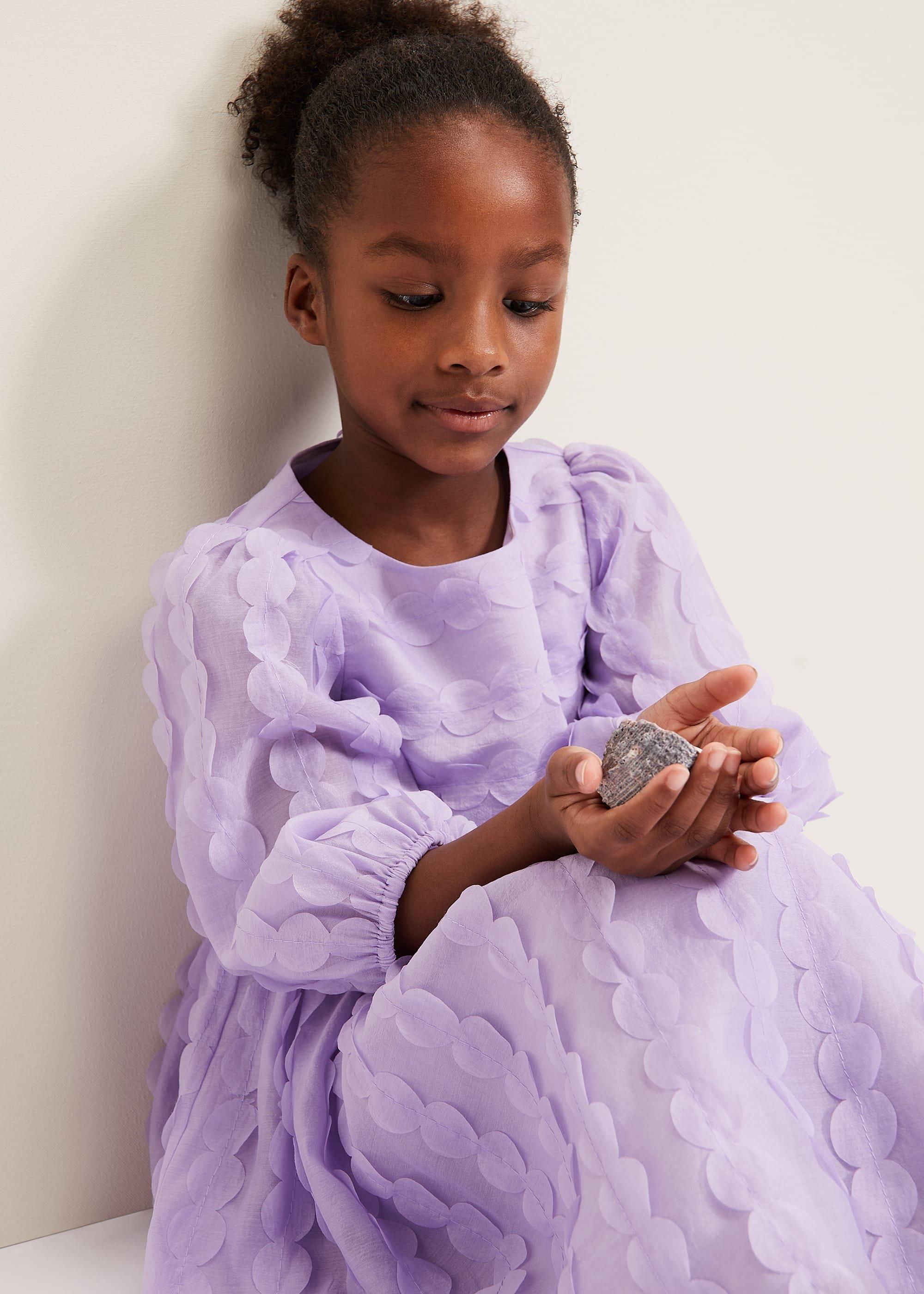 Bailey Textured Smock Dress
