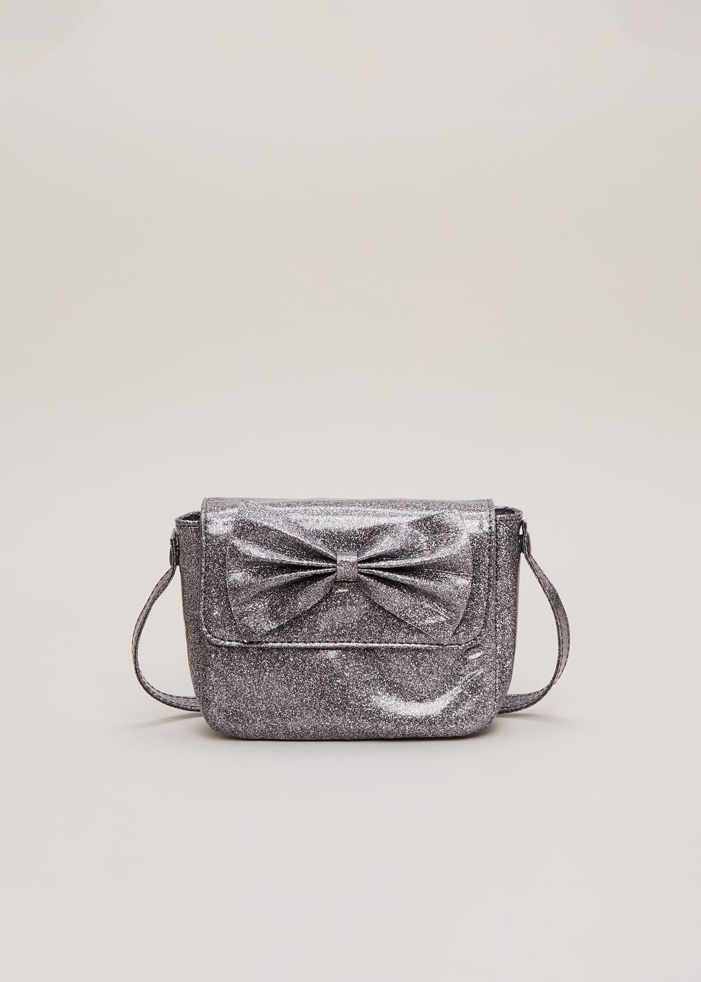 Grey Glitter Children&rsquo;s Bag