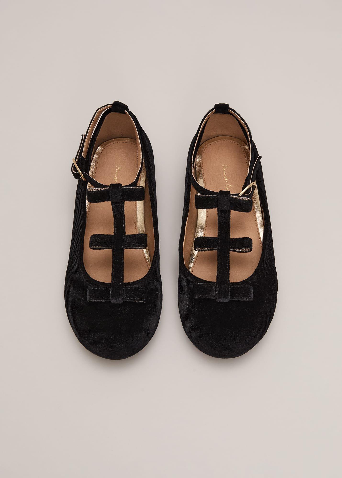 Black Velvet Shoes