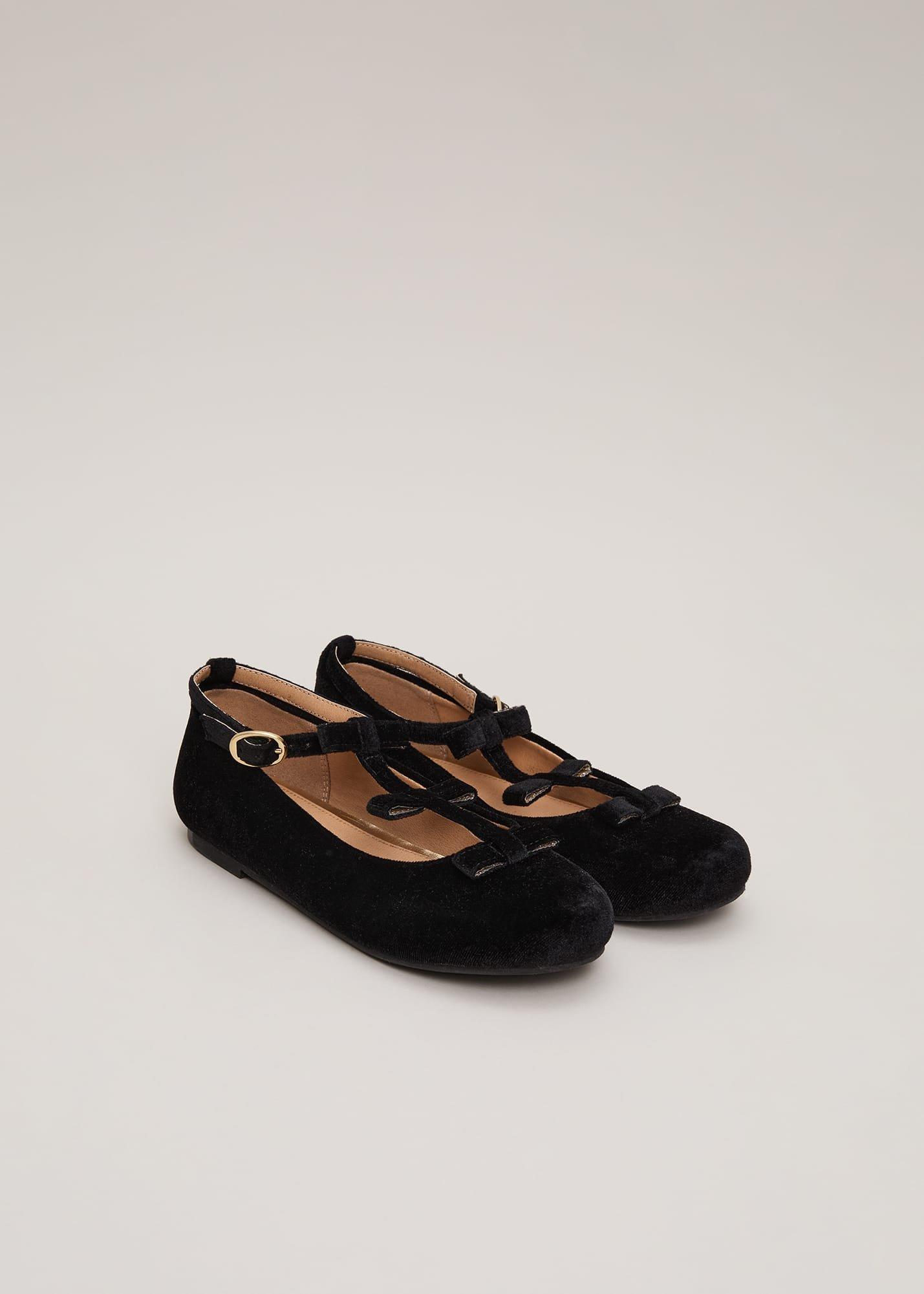 Black Velvet Shoes