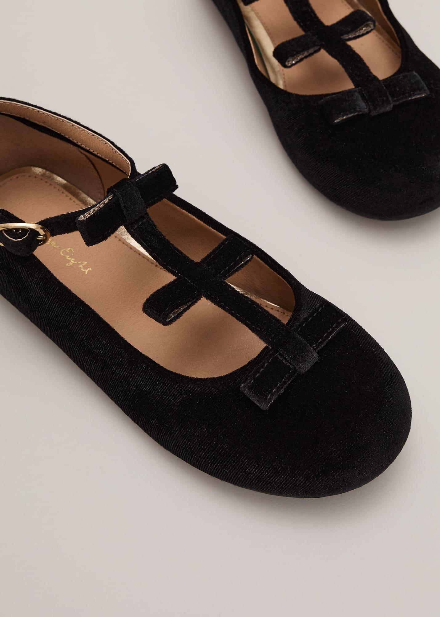 Black Velvet Shoes
