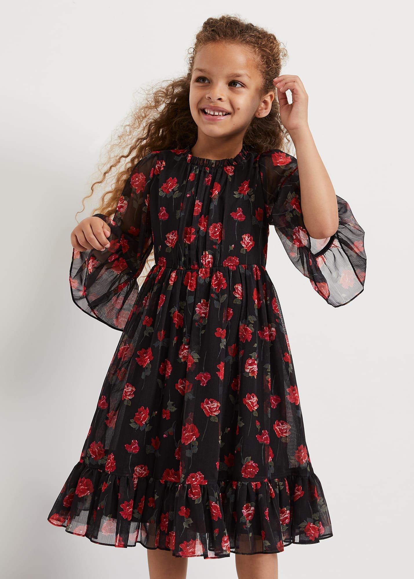 Lela Floral Smock Dress