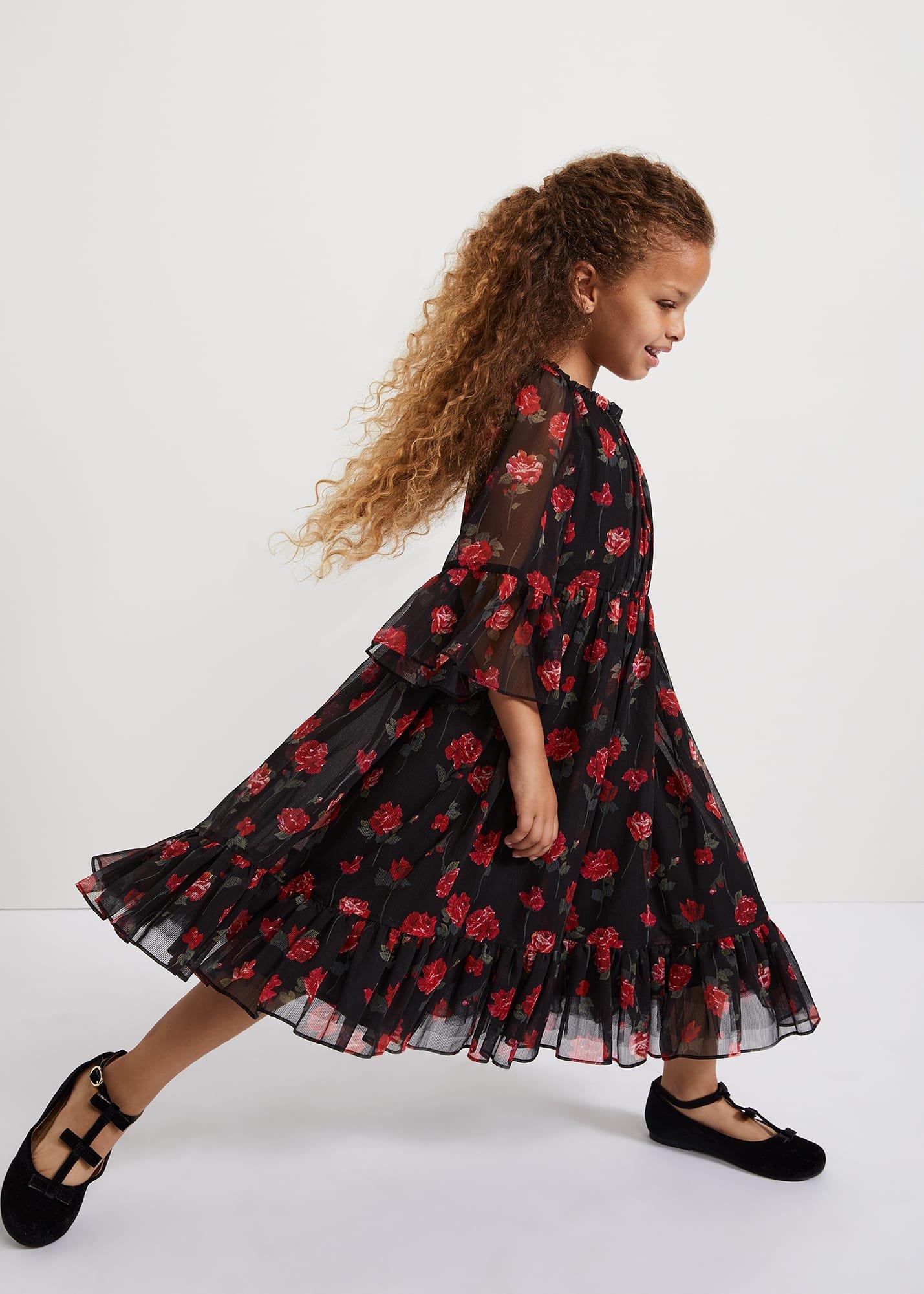 Lela Floral Smock Dress