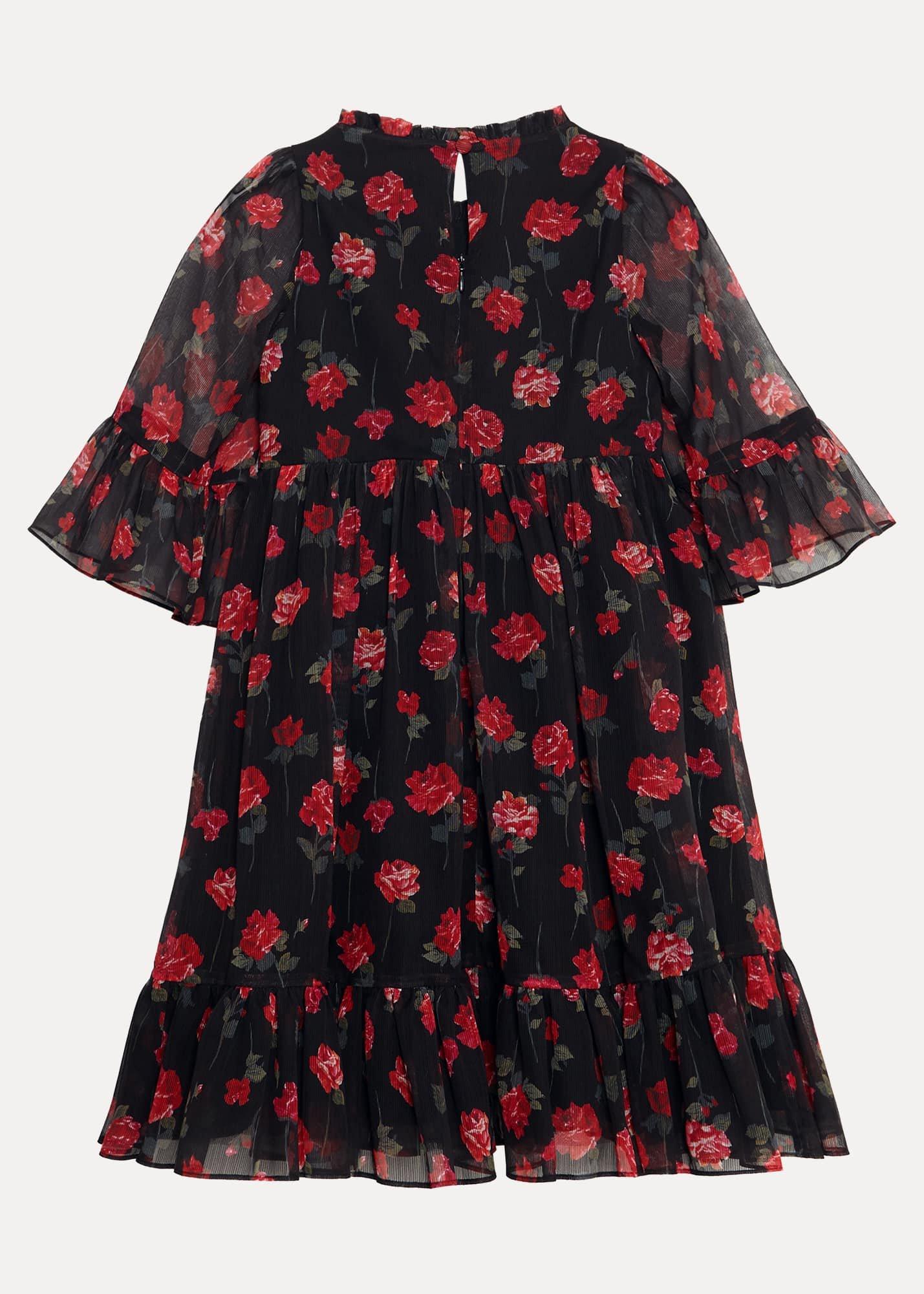 Lela Floral Smock Dress