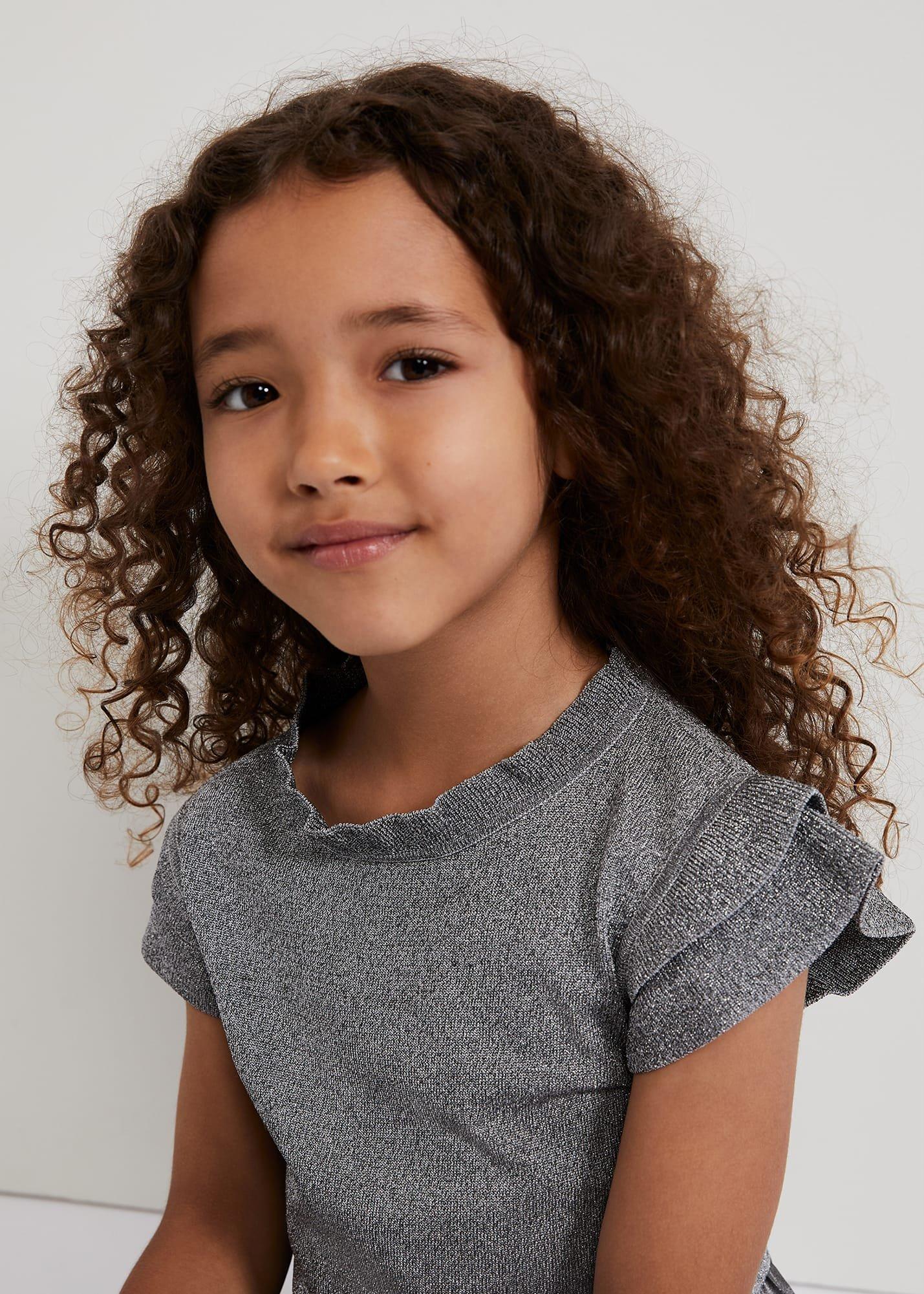 Jayla Silver Knit Dress