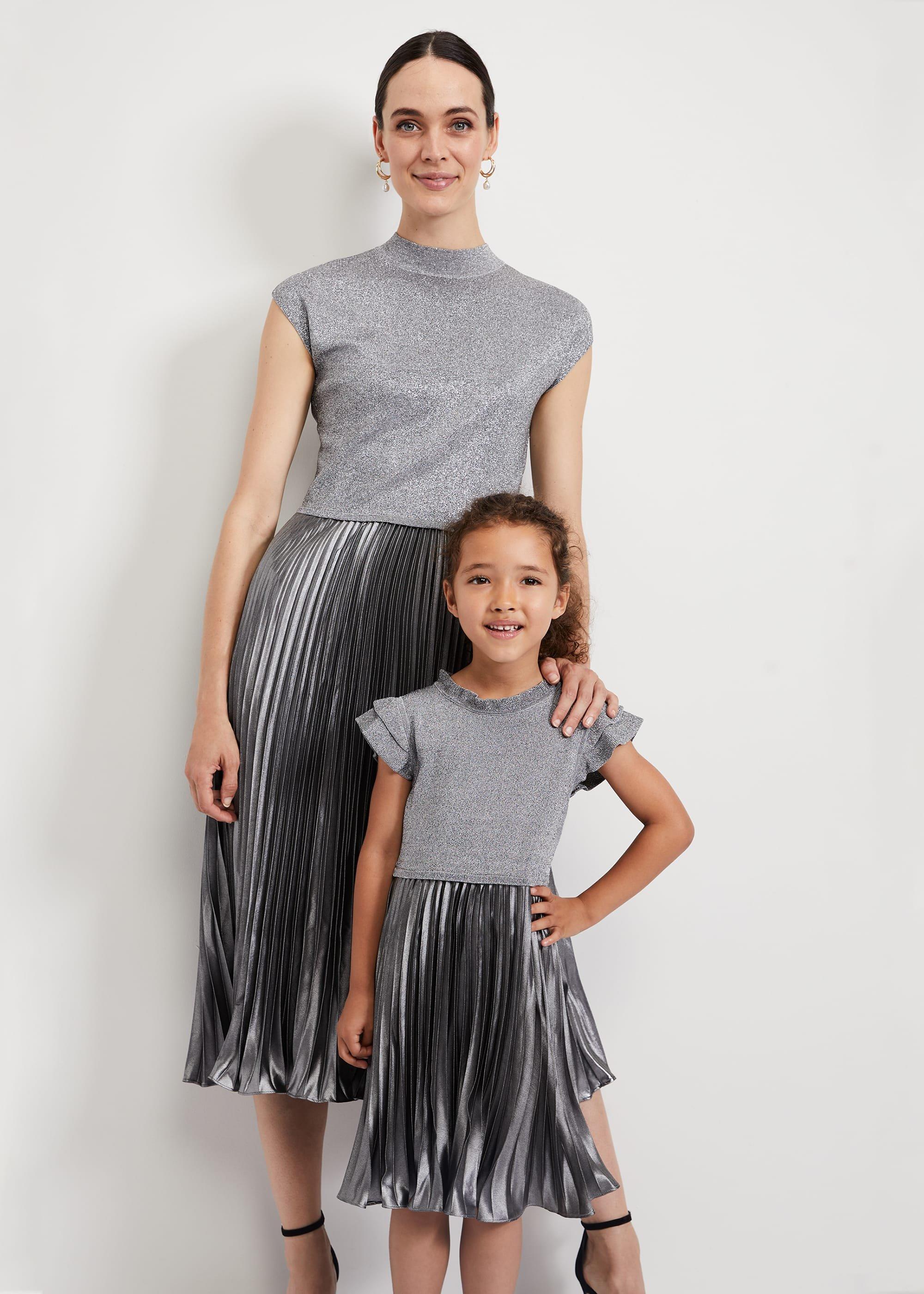${product-id}-Jayla Silver Knit Dress-Silver-${view-type}