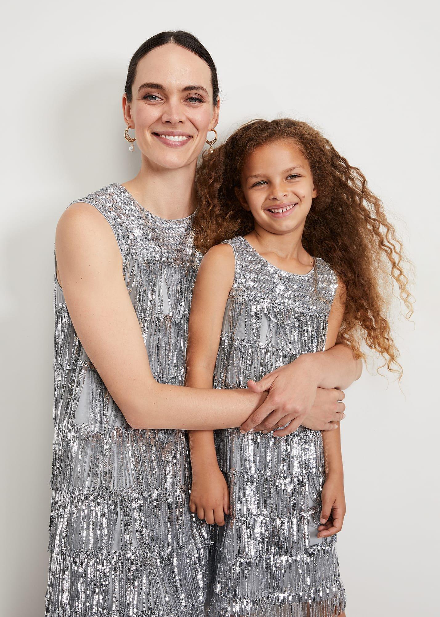 Lulu Fringe Sequin Dress