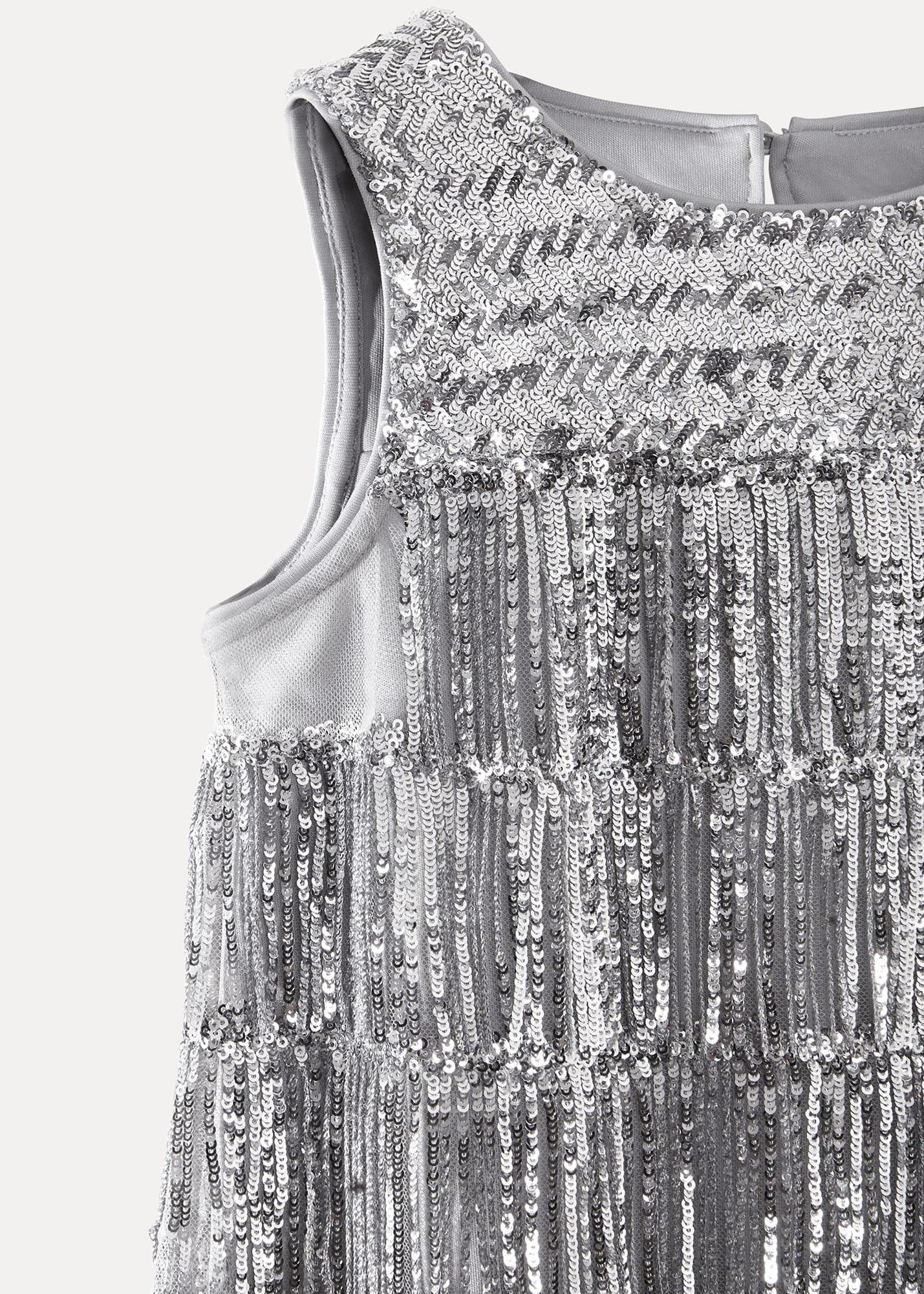 Lulu Fringe Sequin Dress