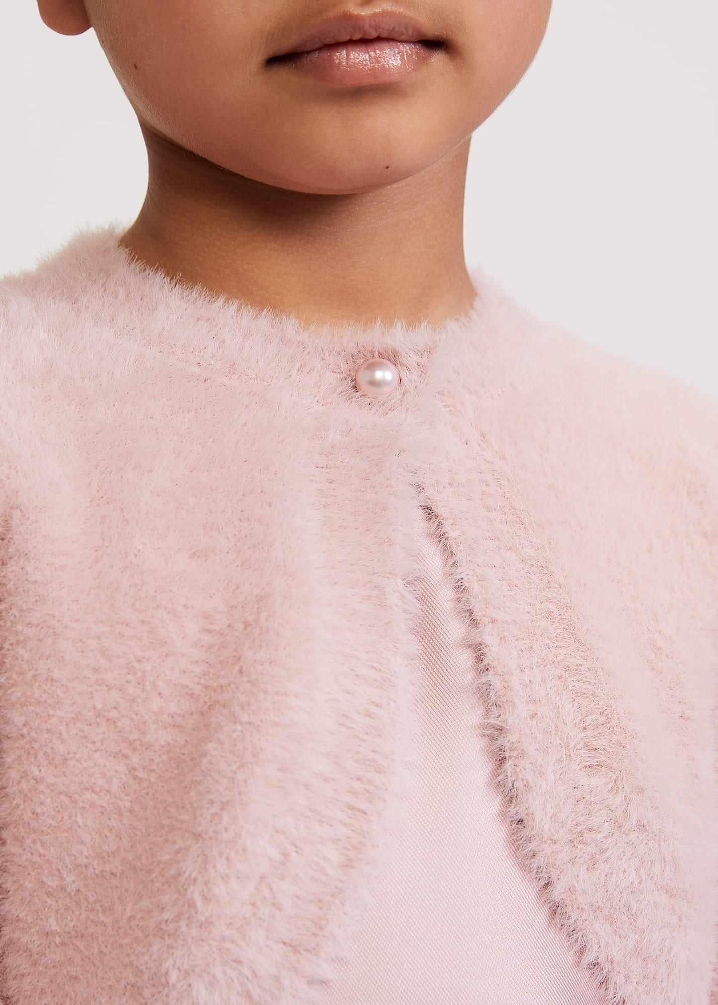 Giselle Antique Rose Fluffy Cover Up