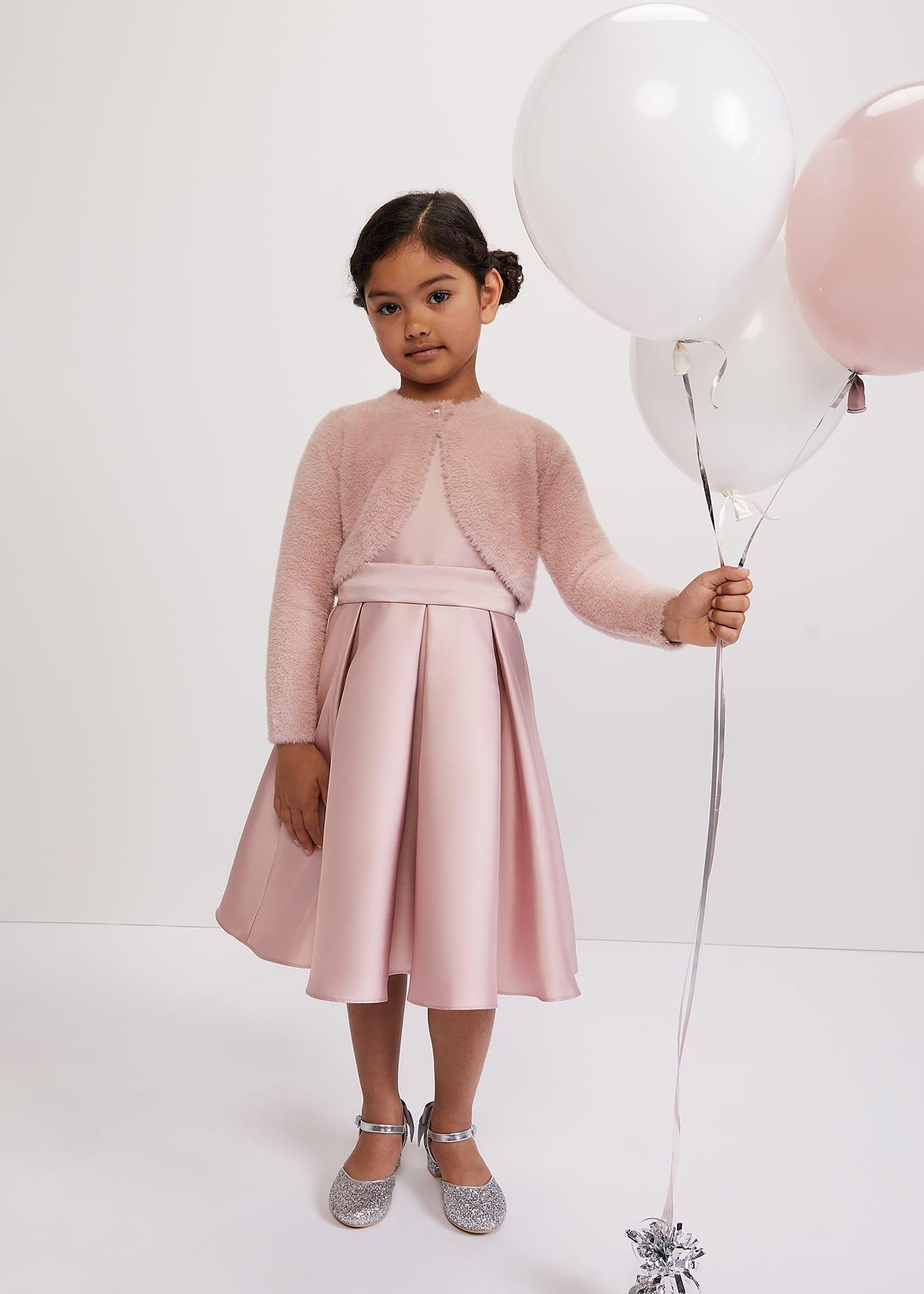Melody Antique Rose Satin Dress