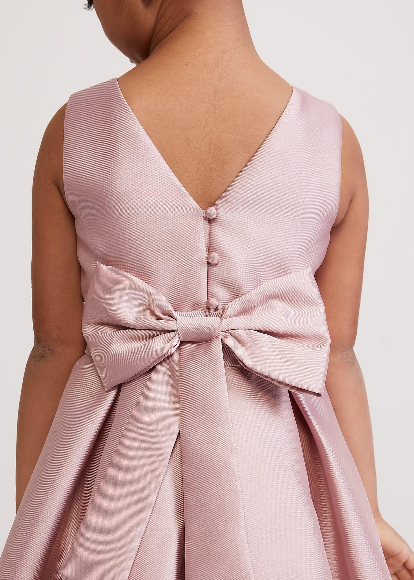 Melody Antique Rose Satin Dress