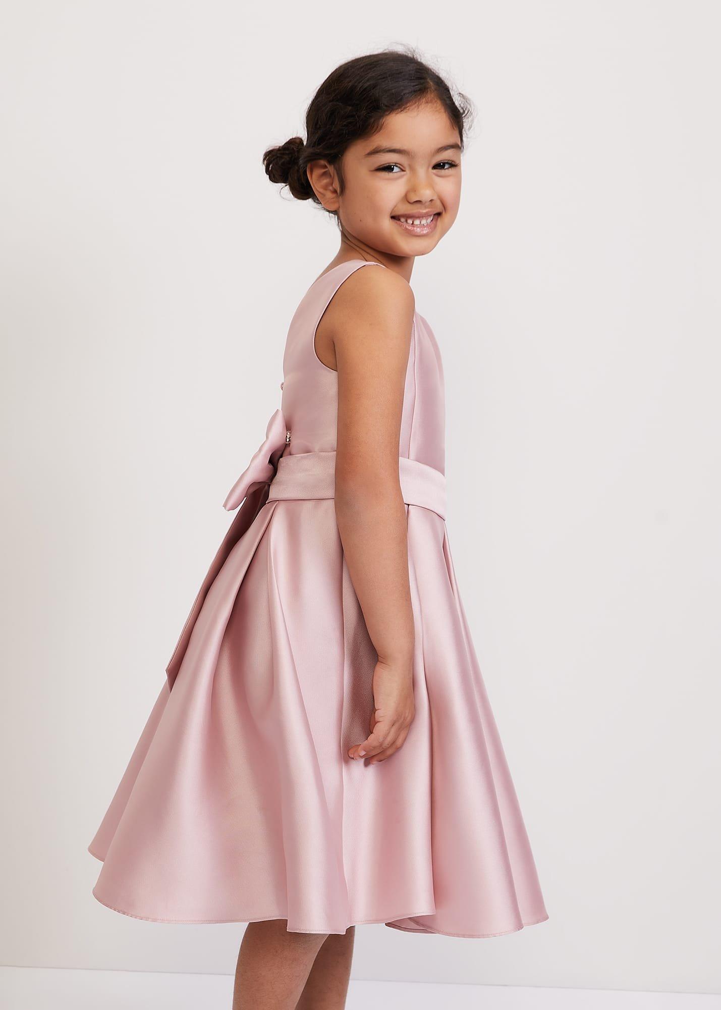Melody Antique Rose Satin Dress