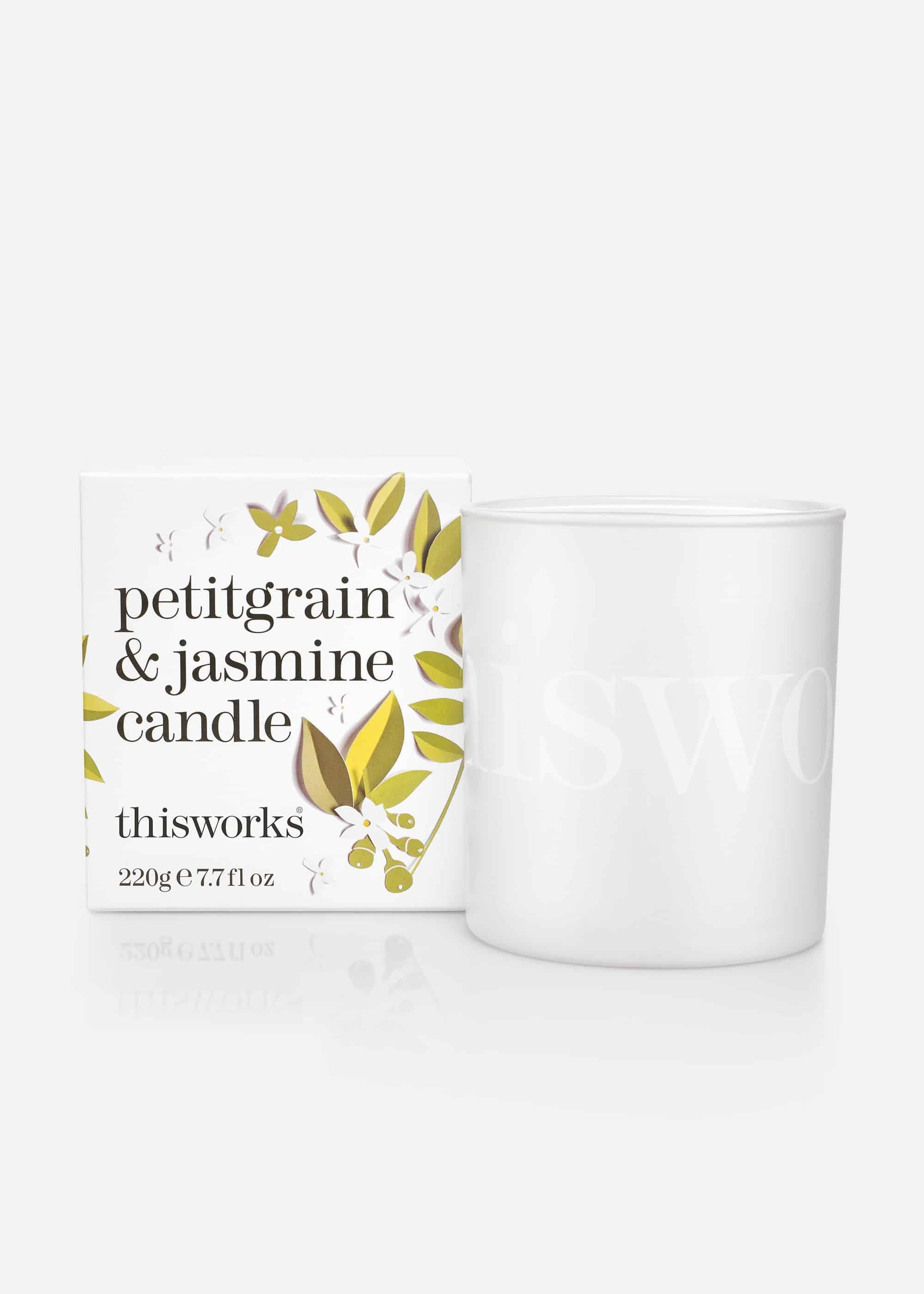 Petitgrain And Jasmine Candle 220g
