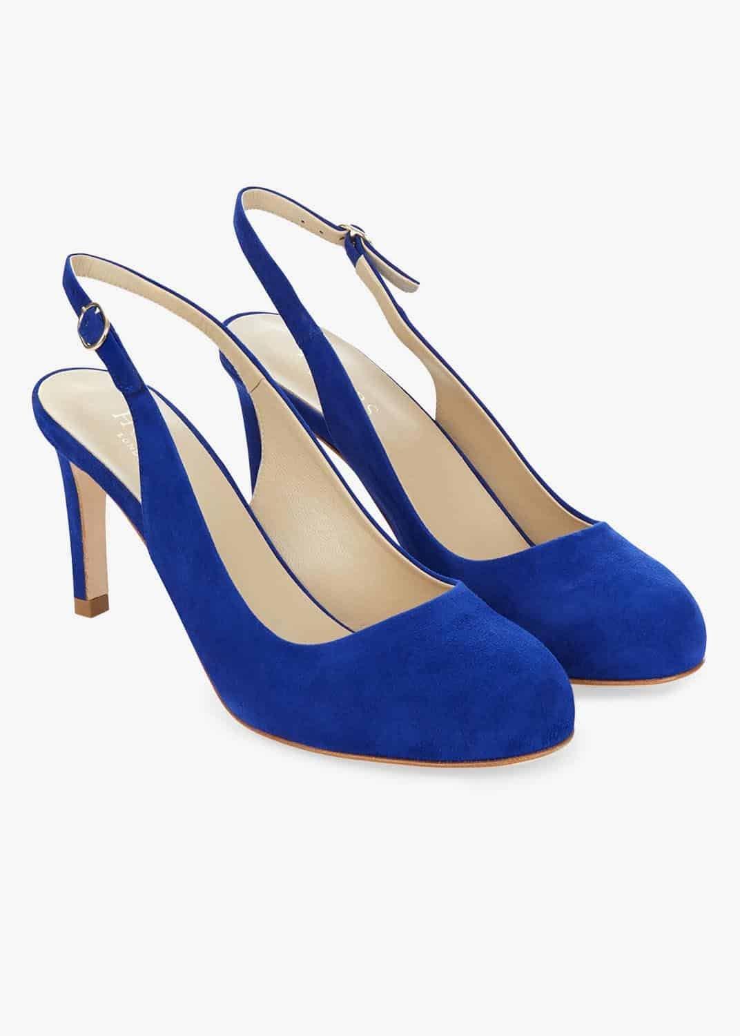 Sophia Leather Slingback Shoes