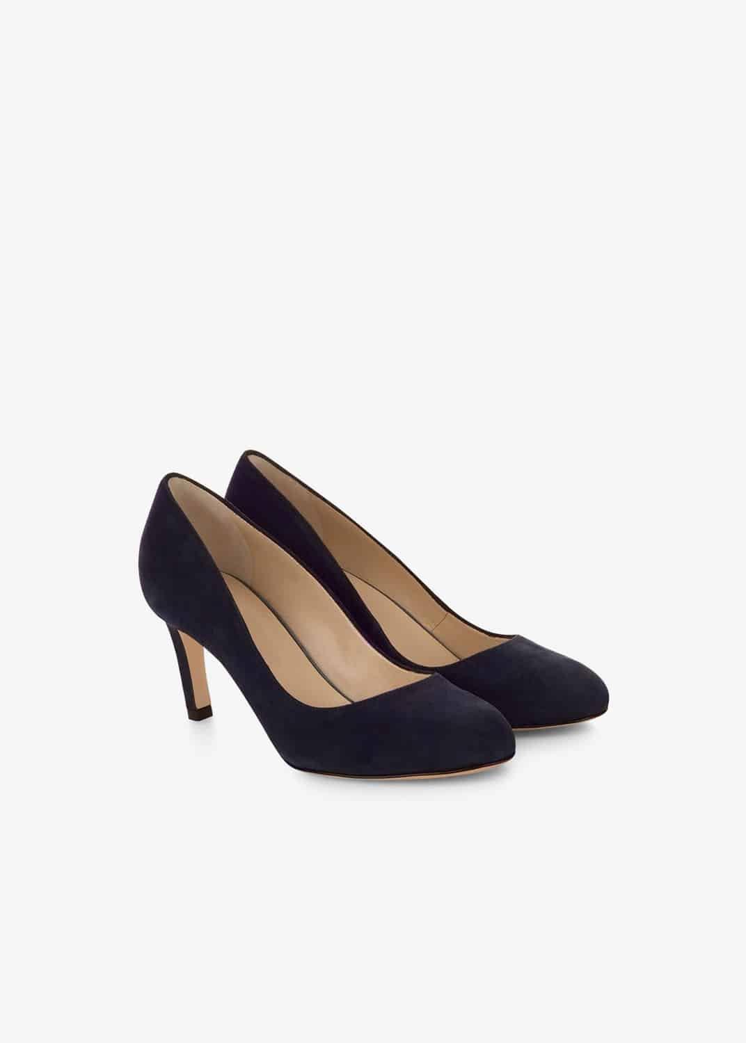 Sophia Leather Court Shoes