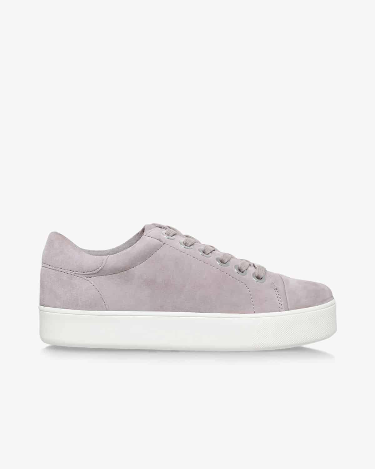 Loot Leather Lace Up Trainers
