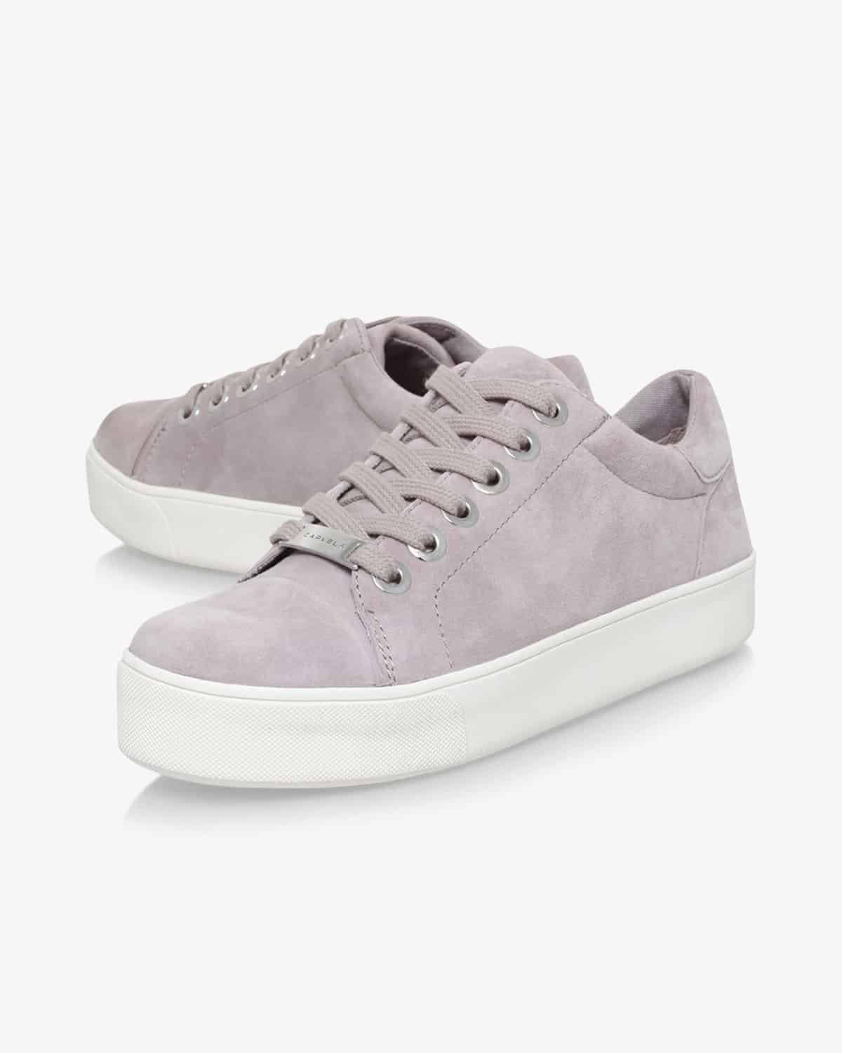 Loot Leather Lace Up Trainers