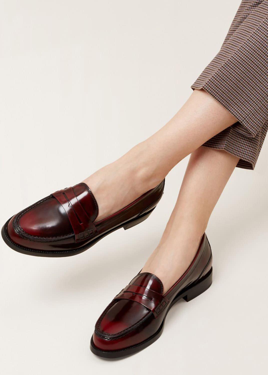 Freya Leather Loafers