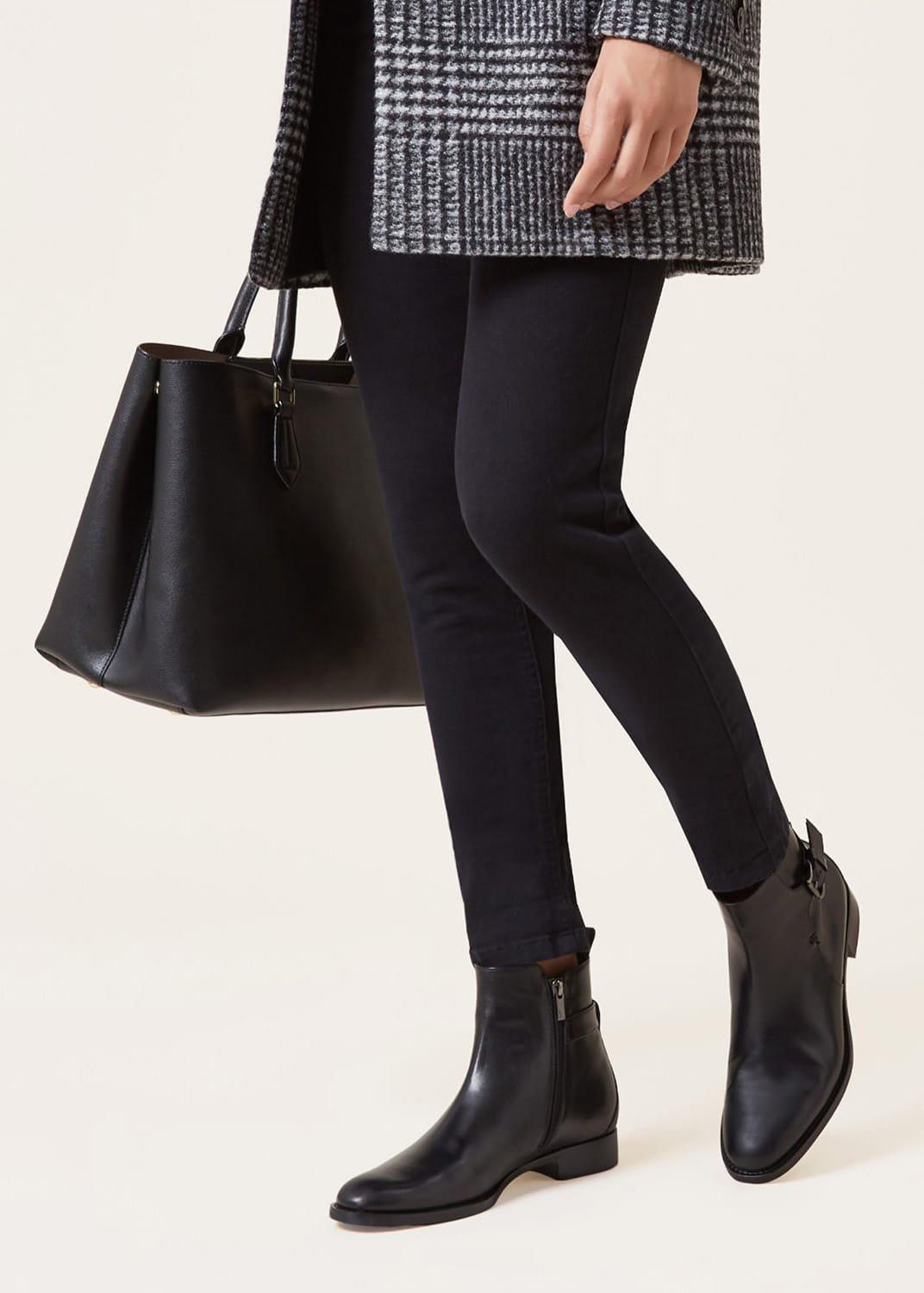 Tia Leather Jodhpur Boots