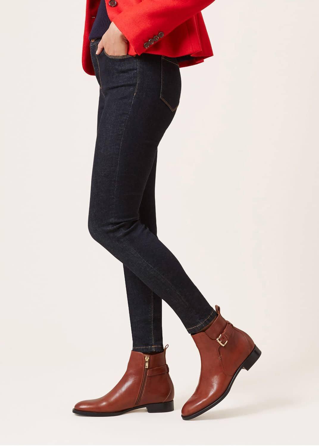 Tia Leather Jodhpur Boots
