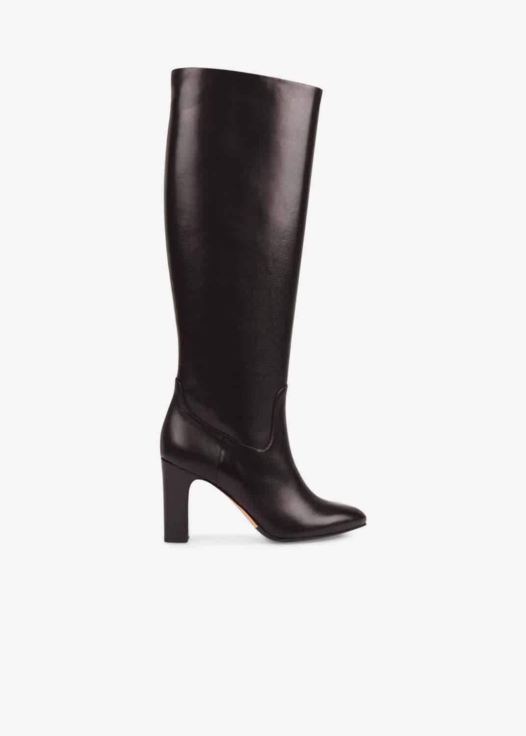 Alexandra Leather Knee High Boots