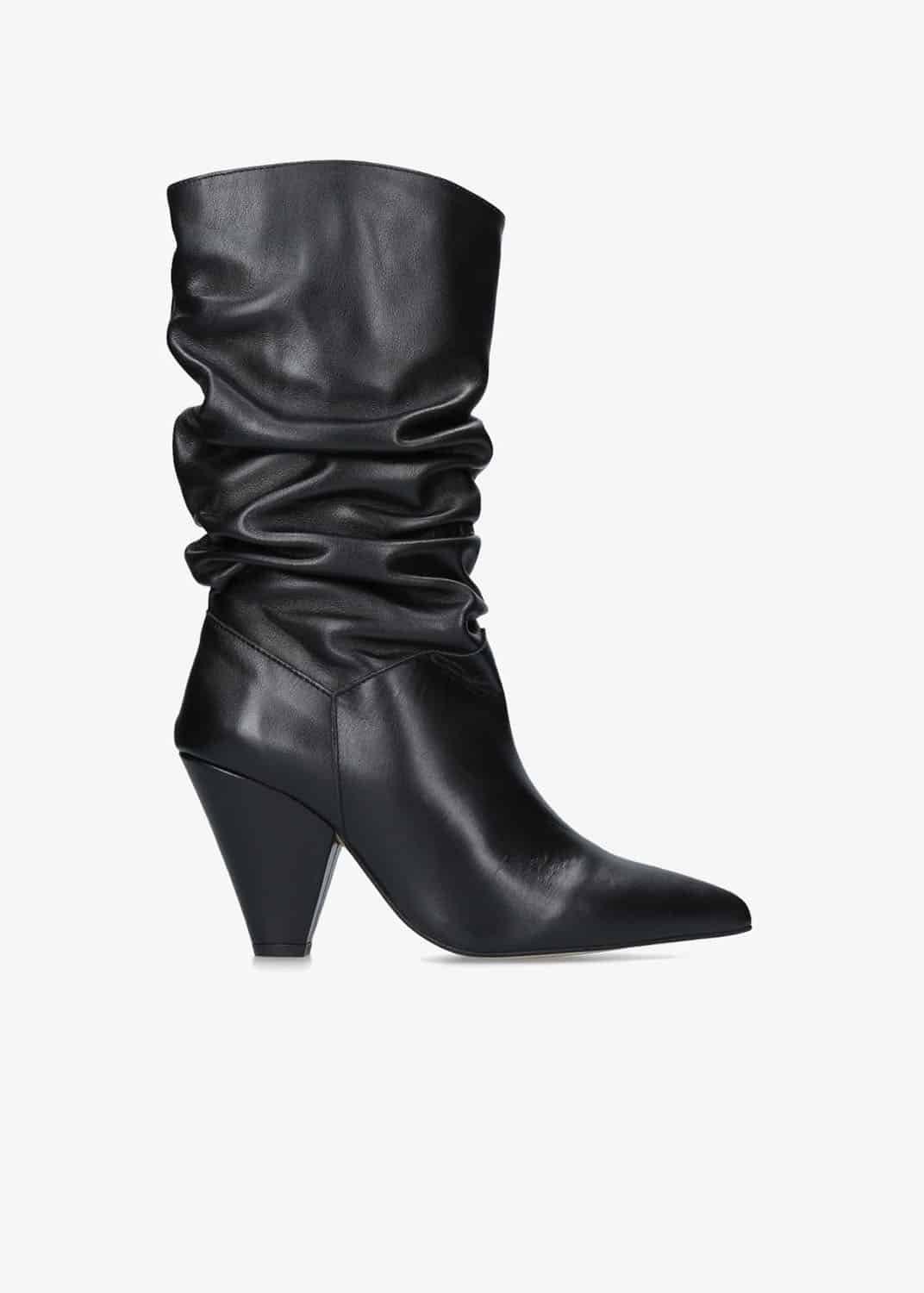 Scrunch Calf Length Boots