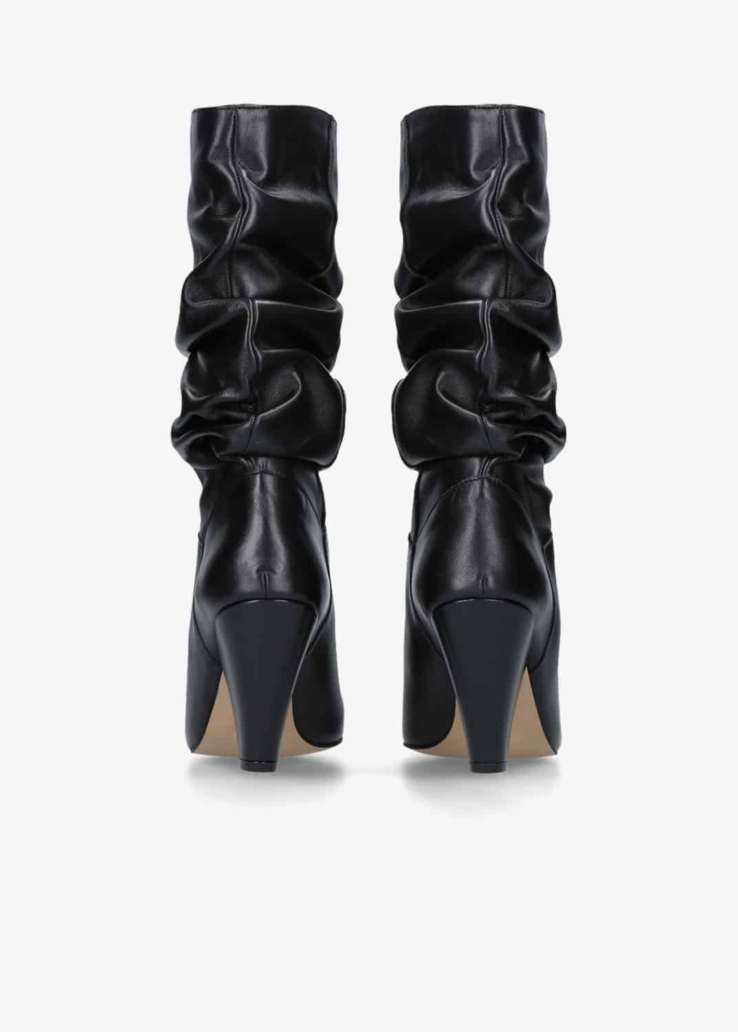 Scrunch Calf Length Boots
