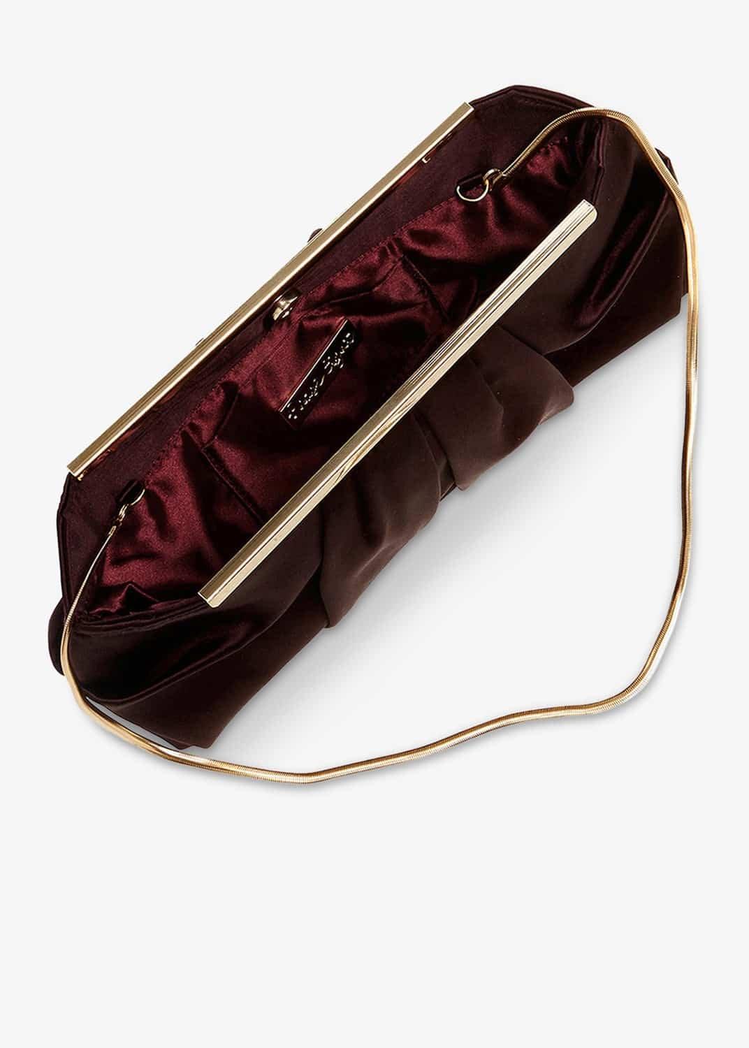 Fifi Satin Clutch Bag