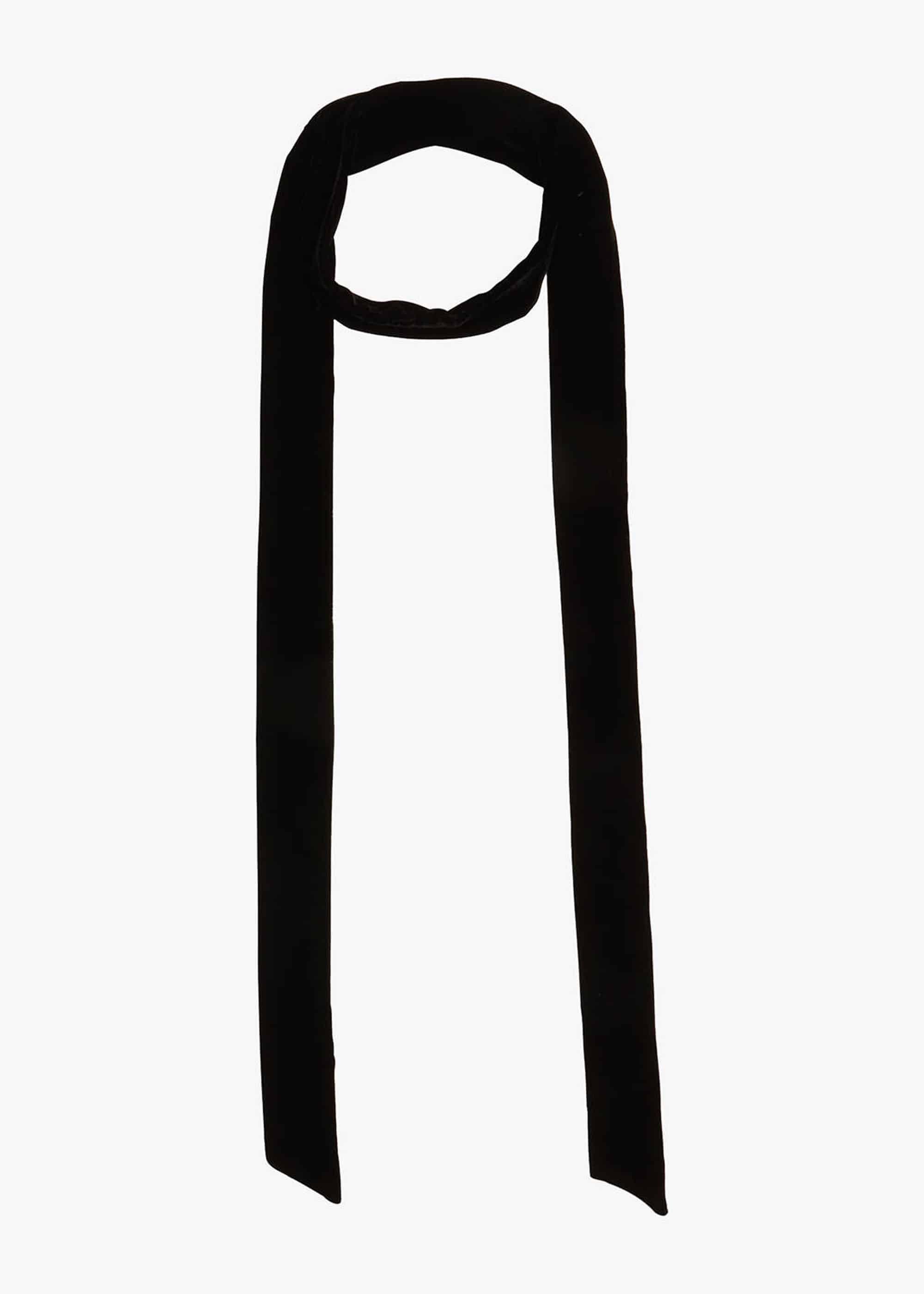 Paige Skinny Velvet Scarf