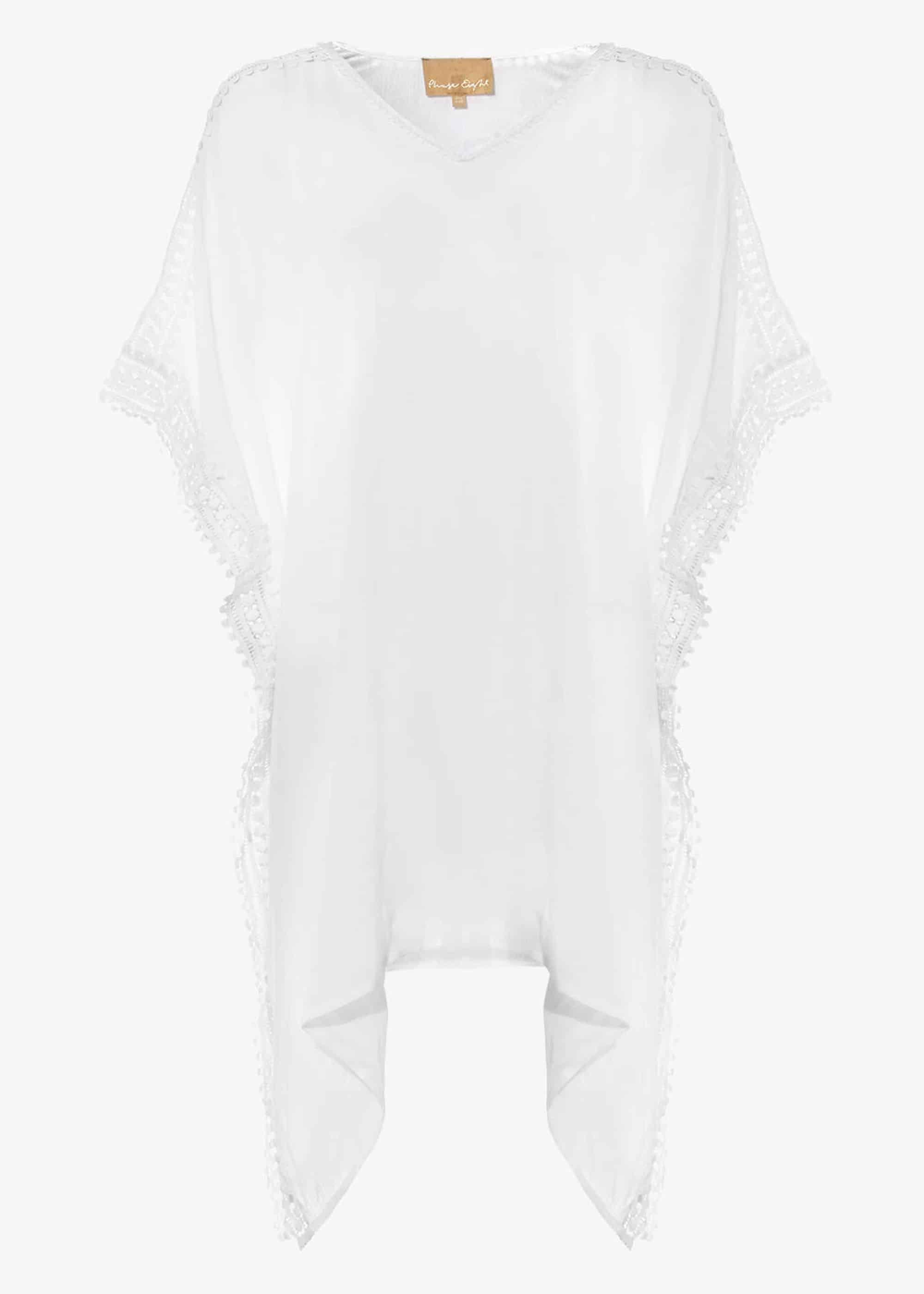 Besse Crochet Trim Kaftan