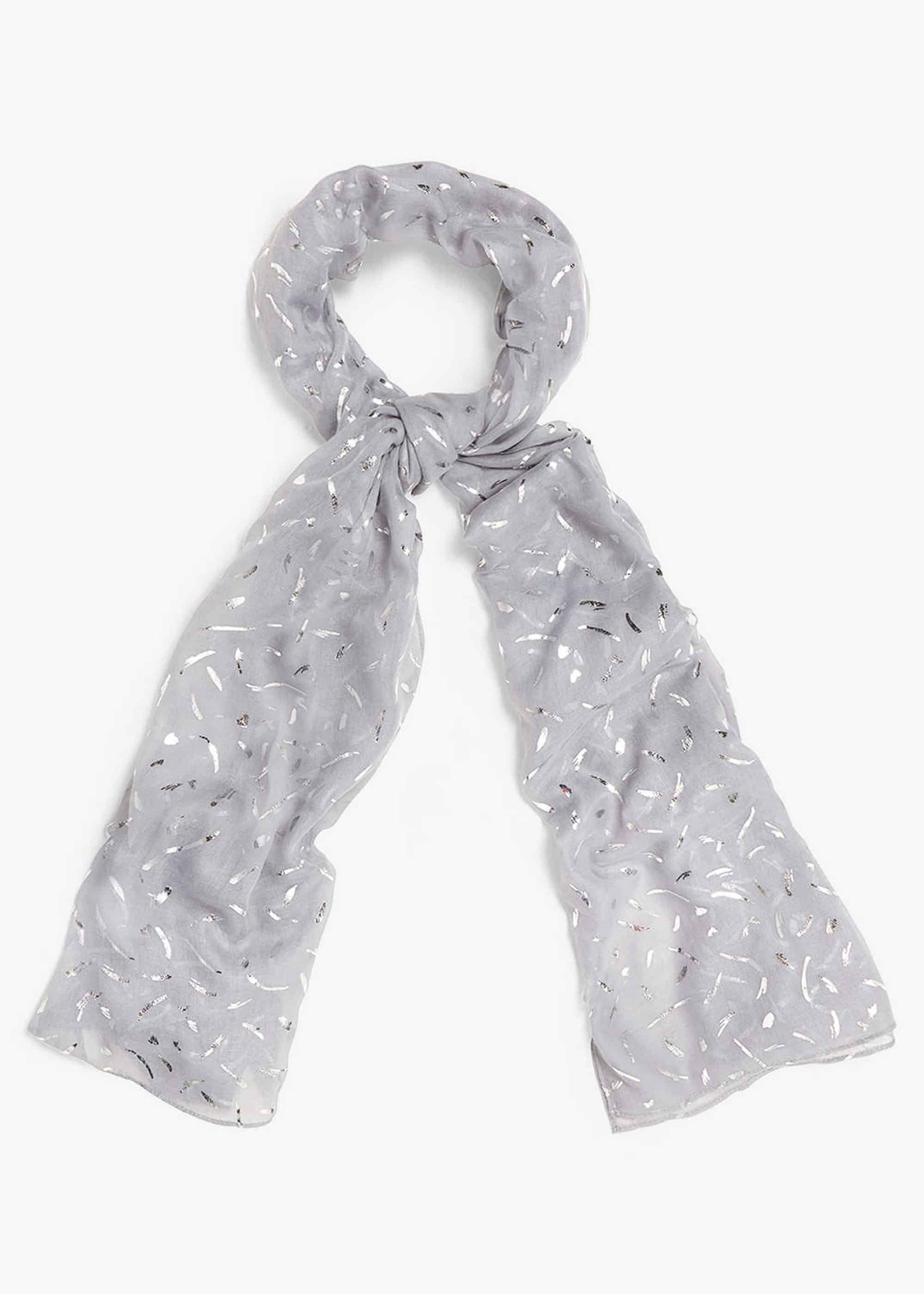 Elin Foil Print Scarf