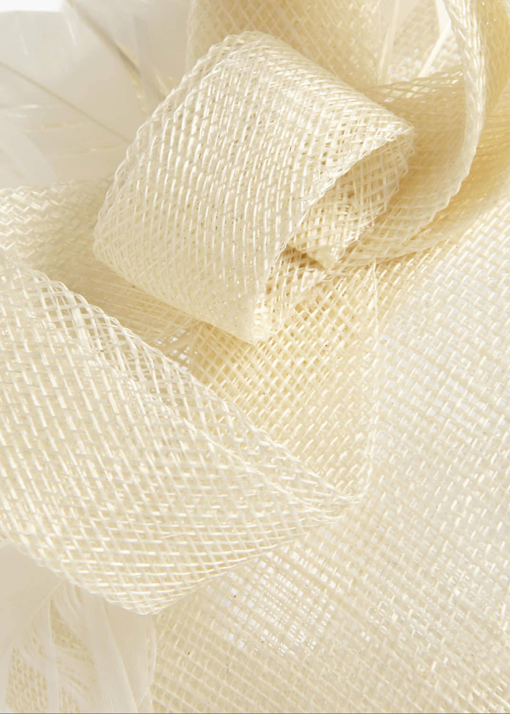 Dita Feather And Bow Pillbox Fascinator