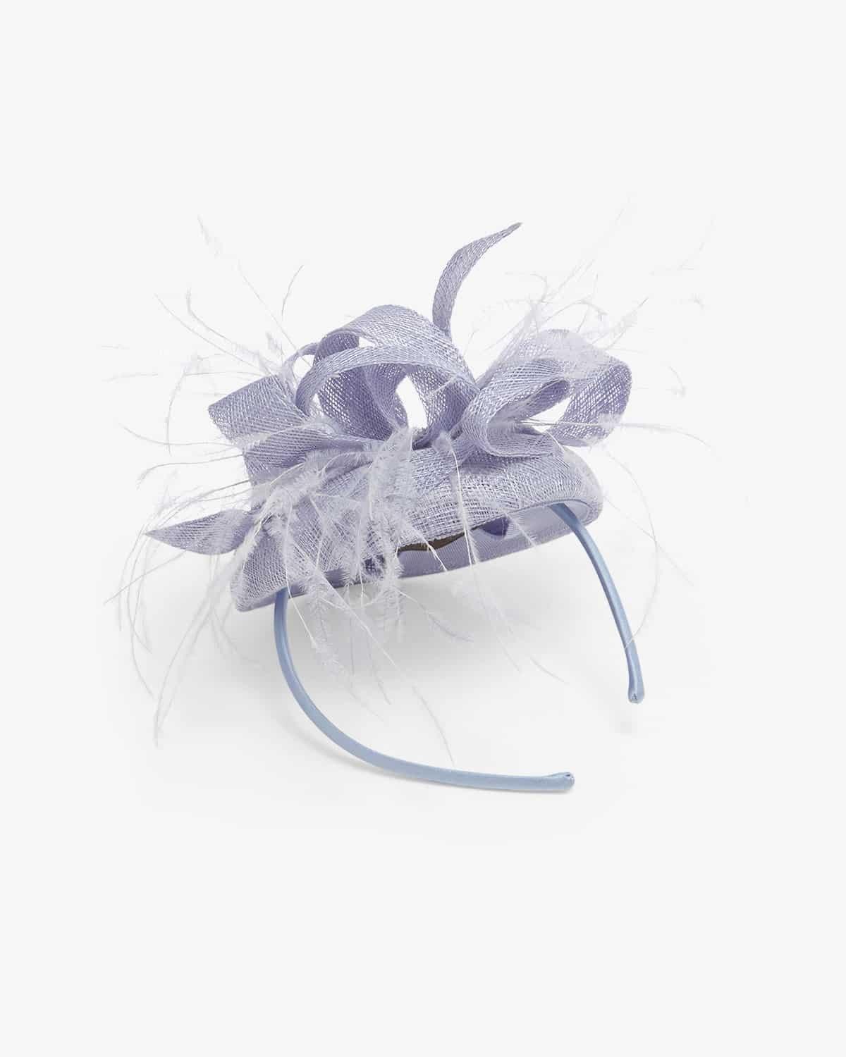 Alisha Feather Pillbox Fascinator