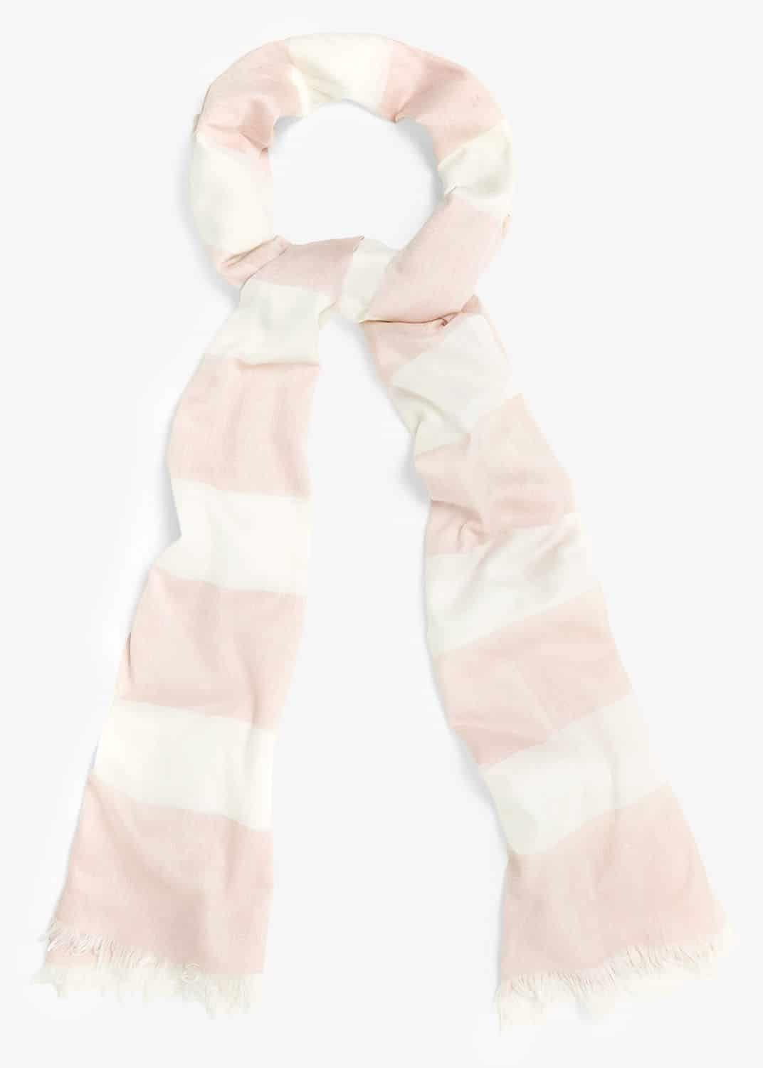 Claudine Pastel Stripe Scarf