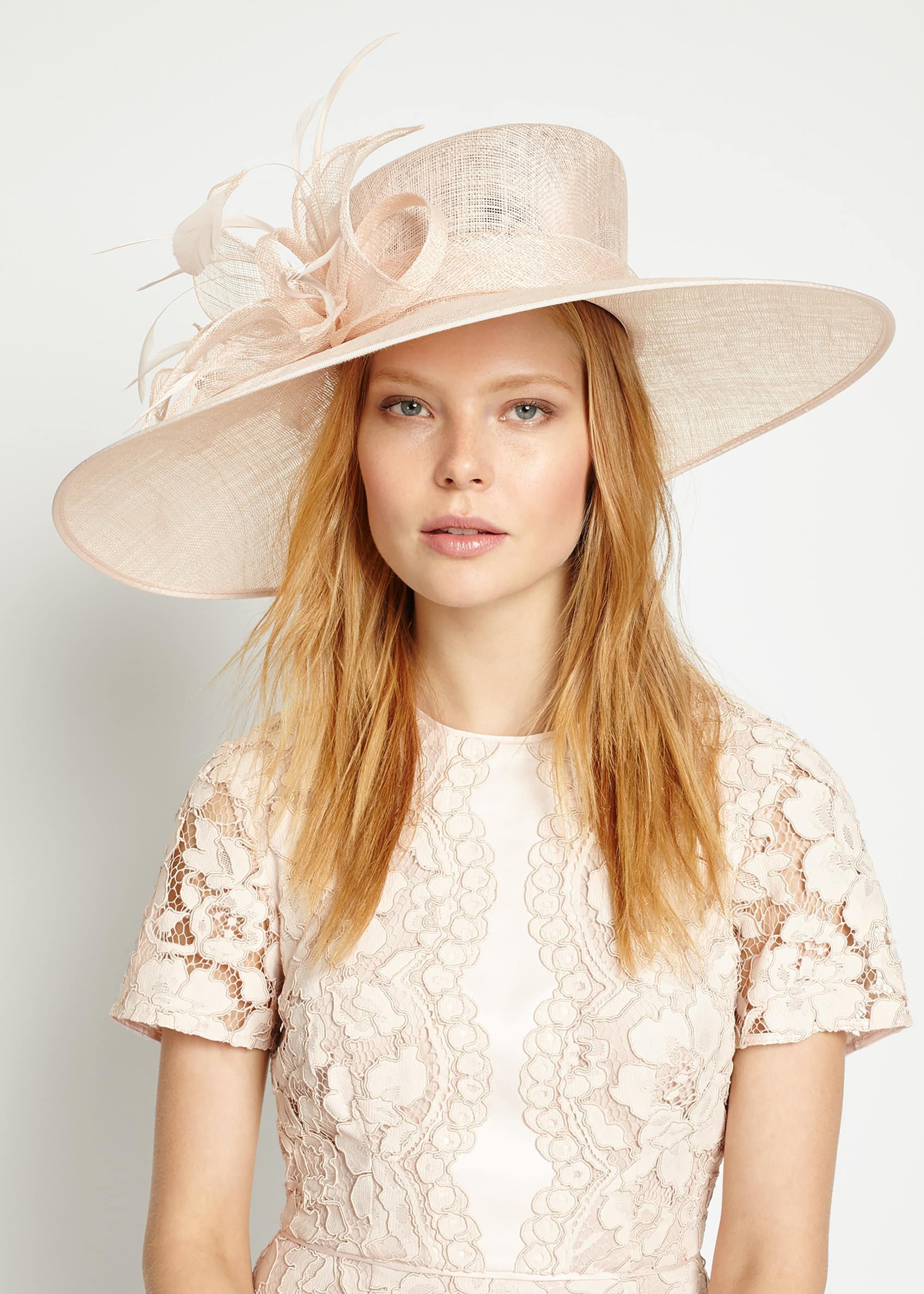 Cecily Flower Trim Hat