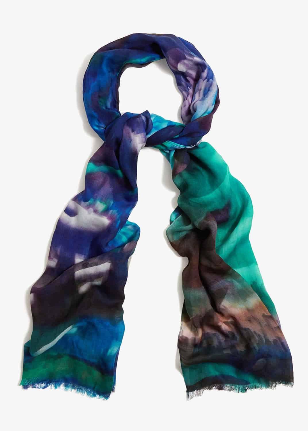 Hope Marble Print Scarf