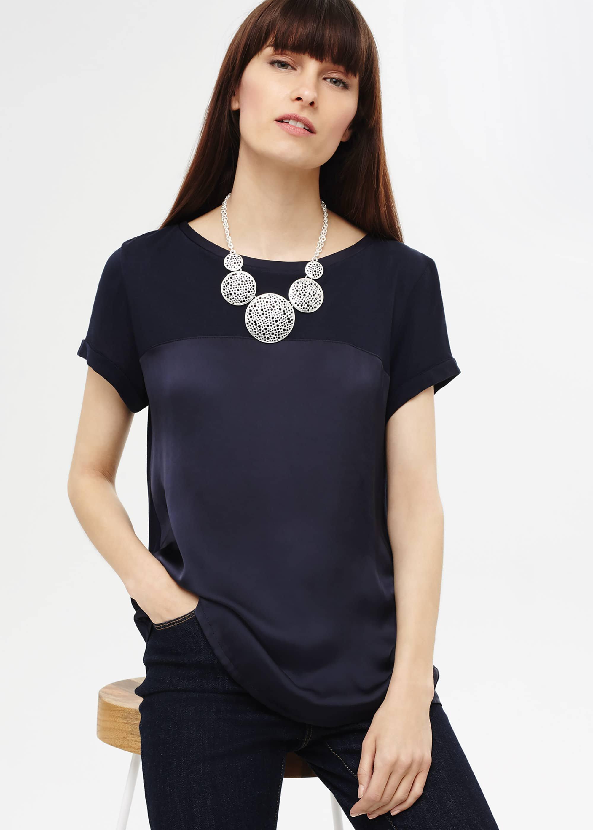 Amandine Filagree Disc Necklace