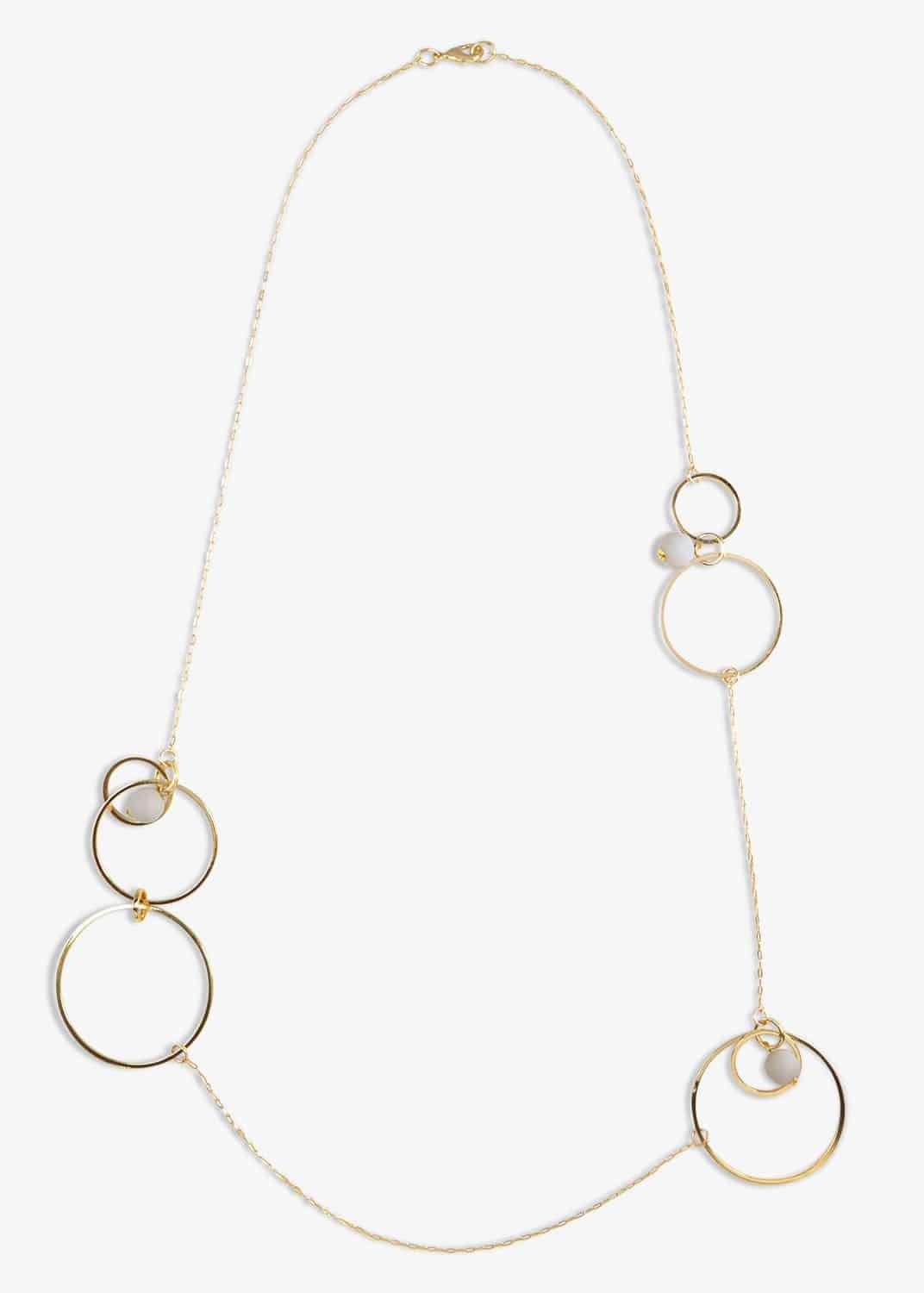 Darcey Ball And Link Necklace