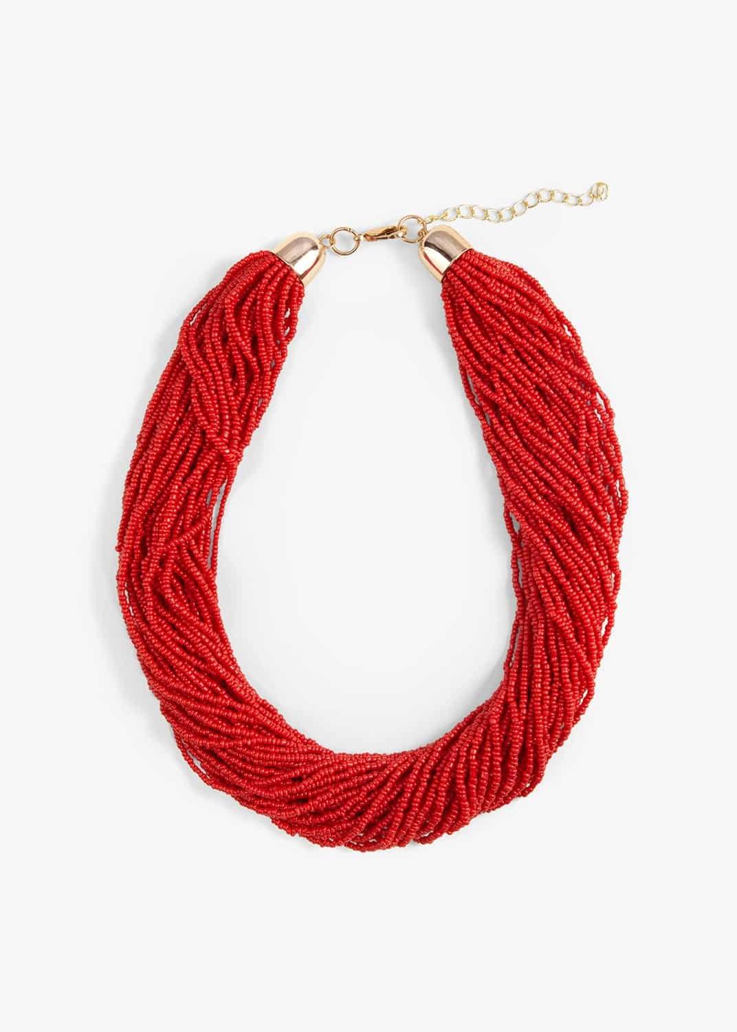 Harley Bead Multirow Necklace