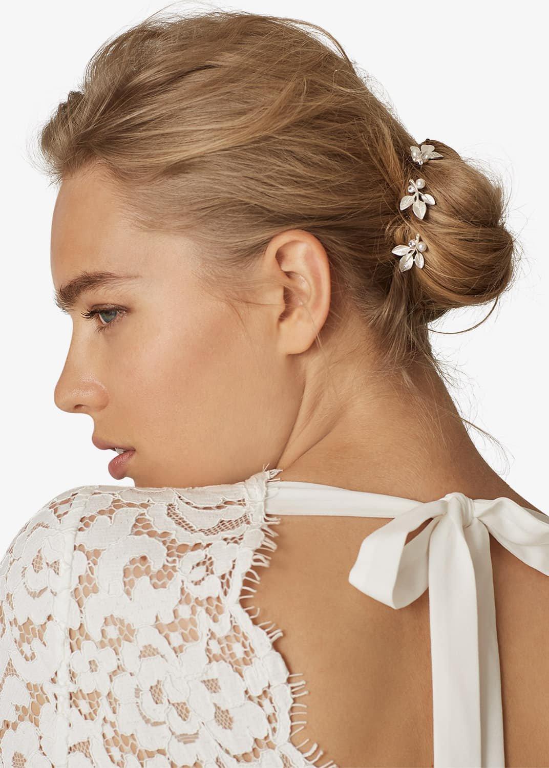 Harmony Leaf Hair Pins