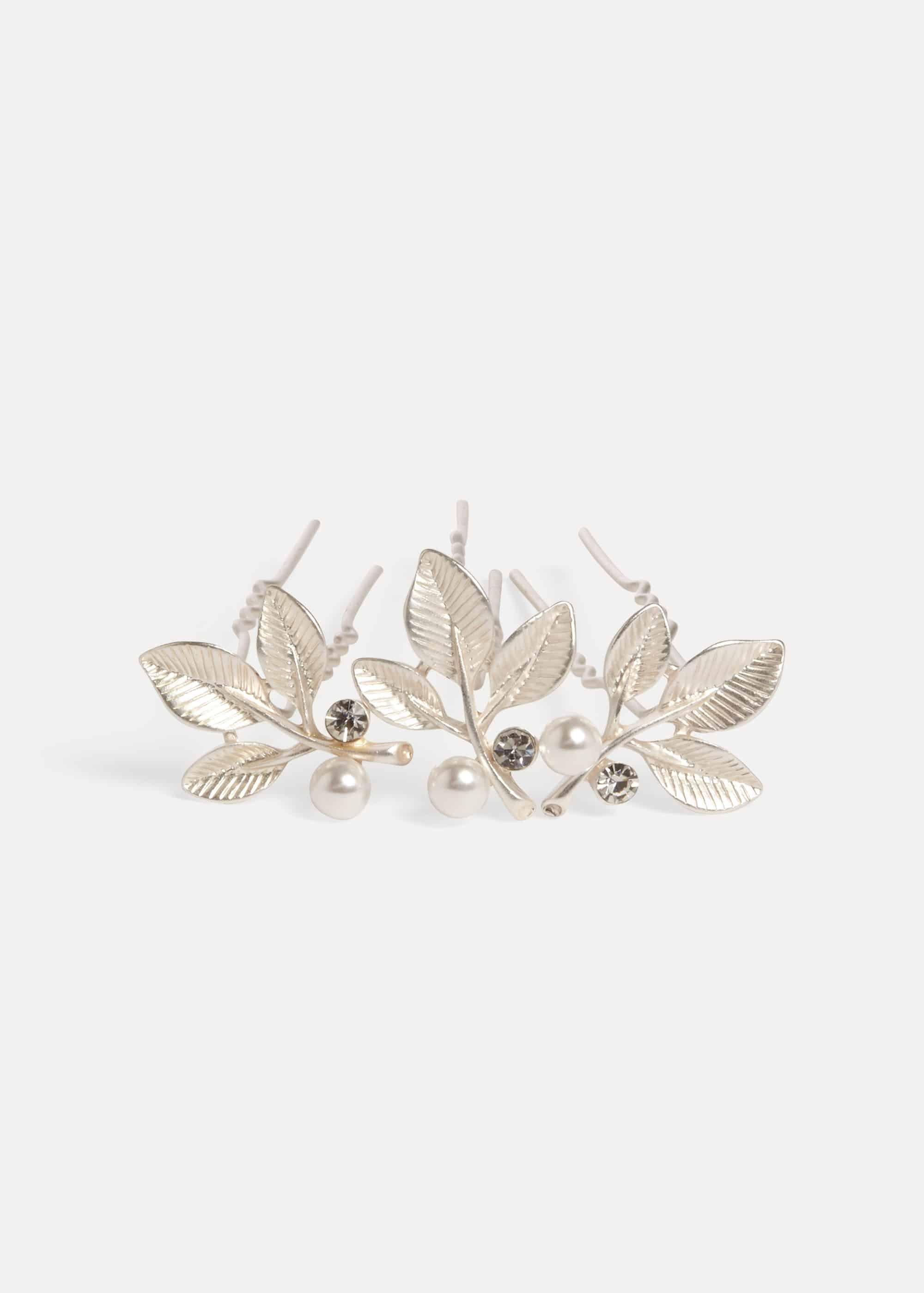 Harmony Leaf Hair Pins
