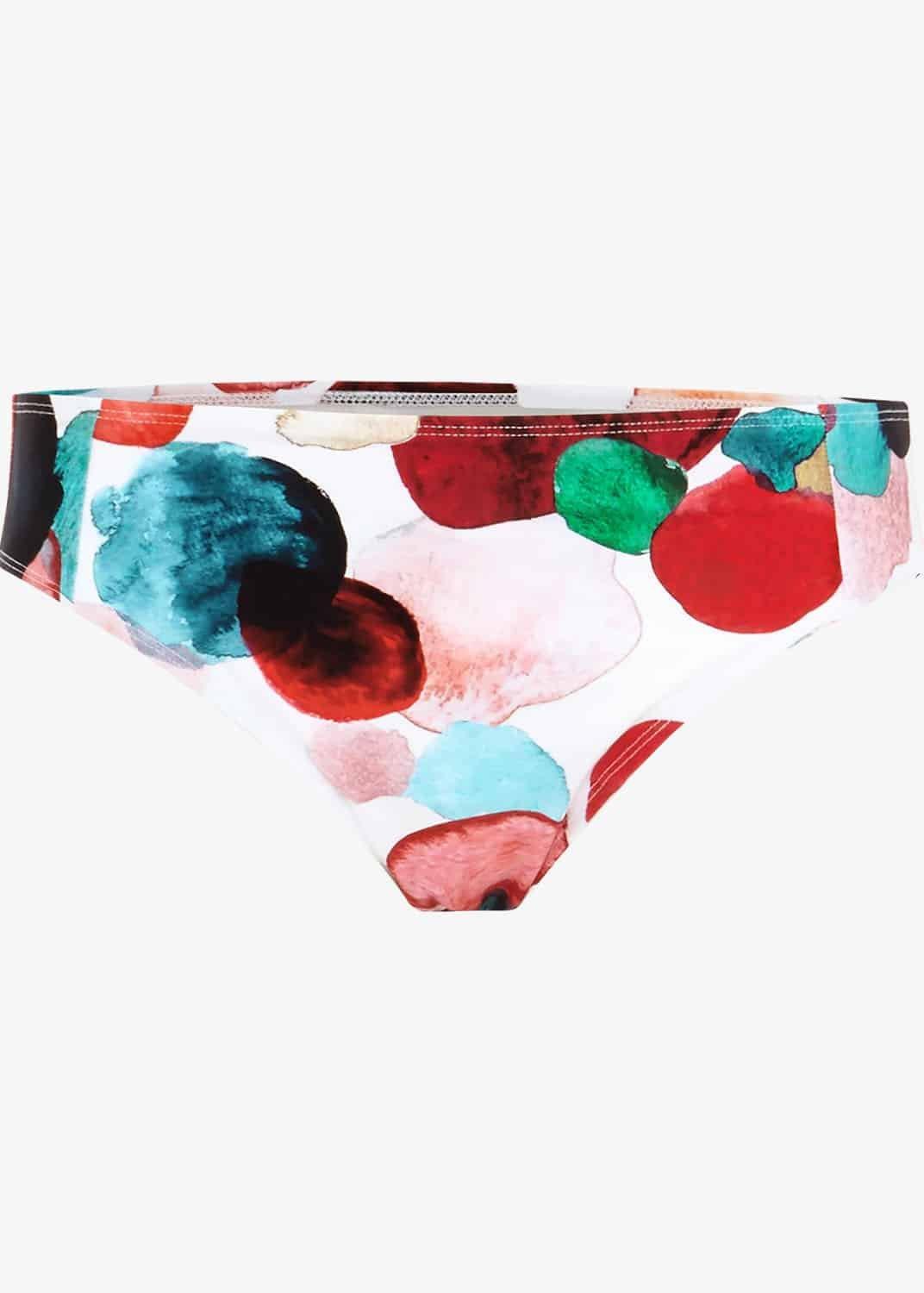 Artist Palette Spot Print Tankini Brief