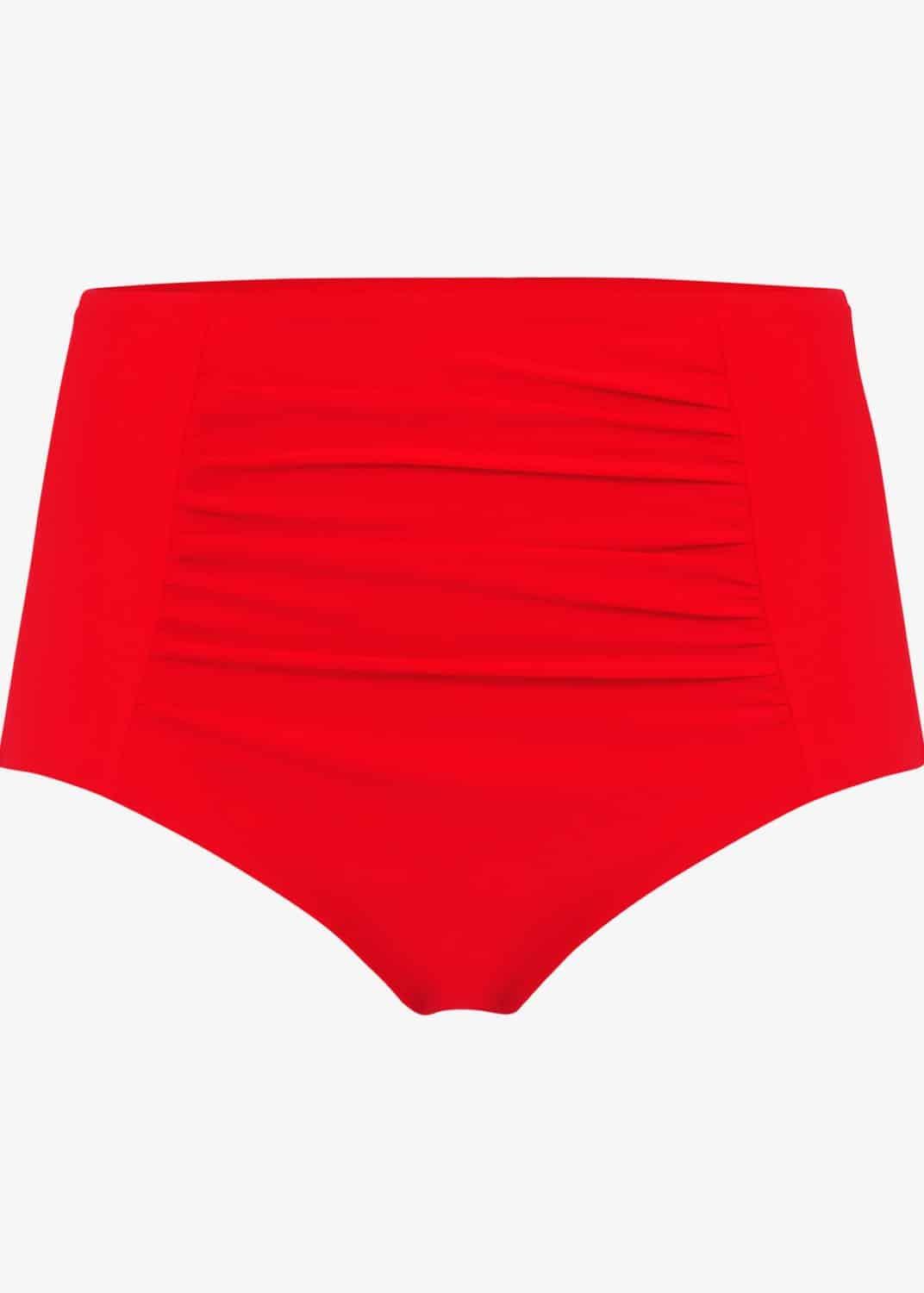 Shelly Scarlet High Waist Bikini Brief