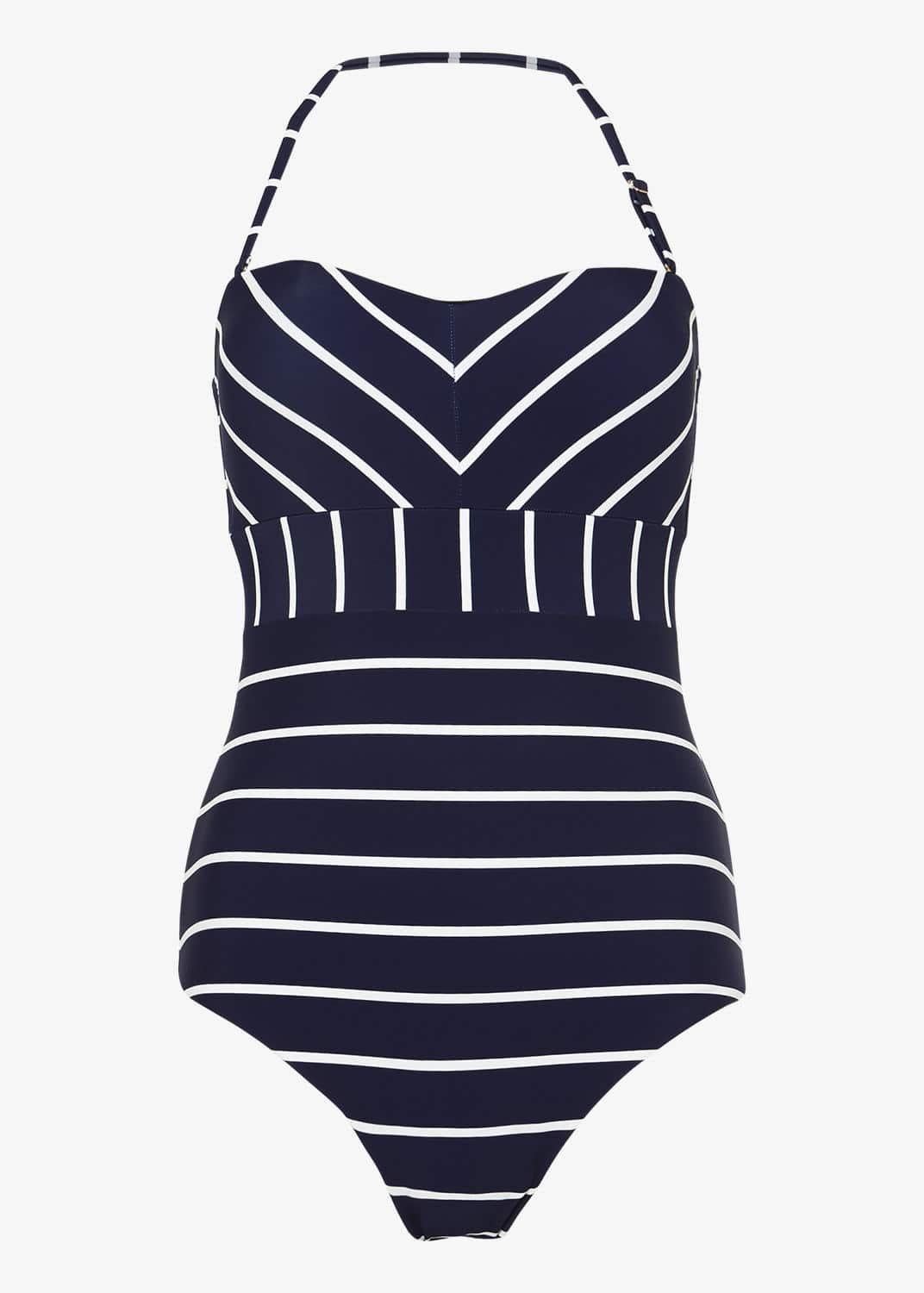 Stephanie Striped Swimsuit