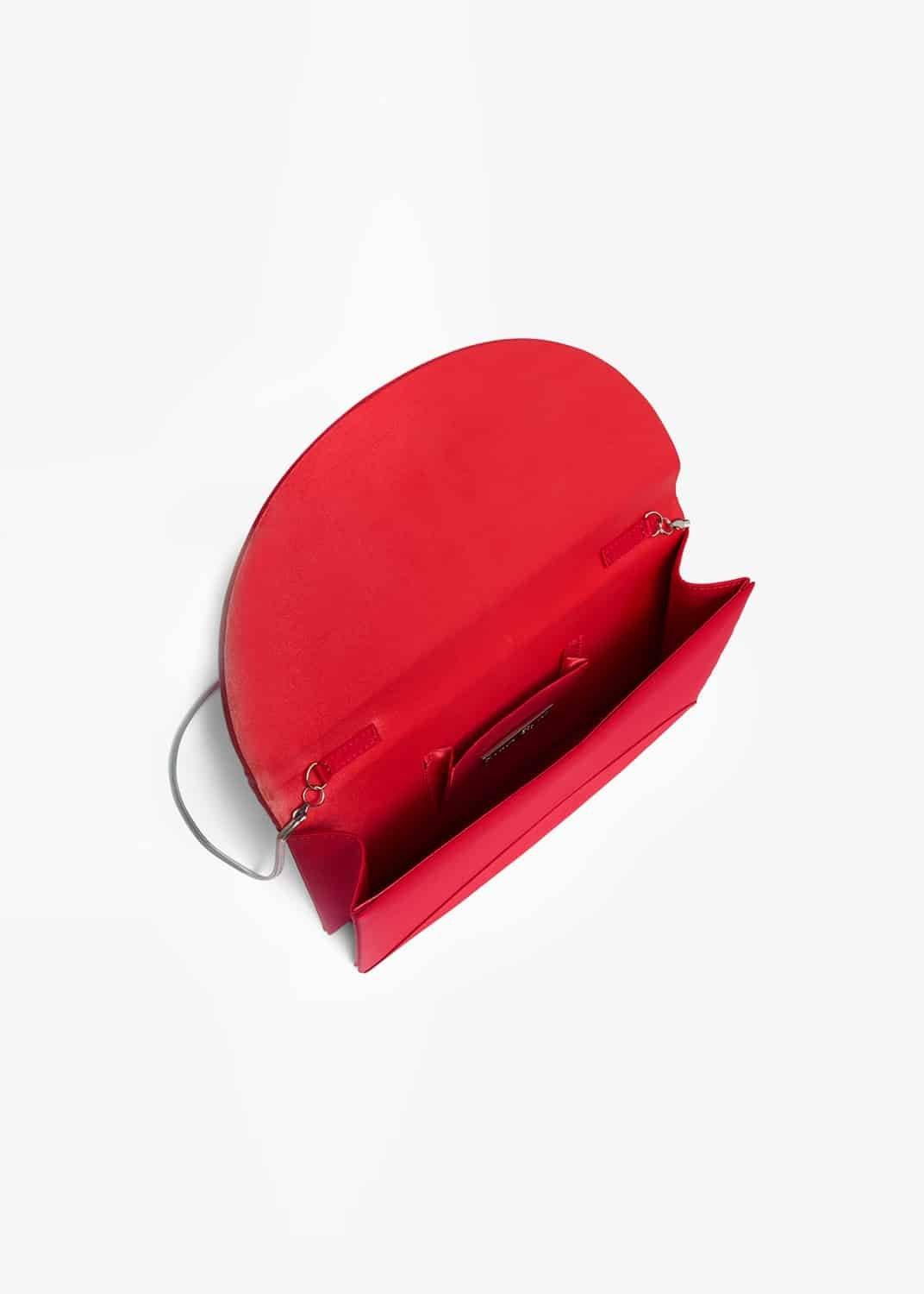Gracie Laser Cut Satin Clutch Bag