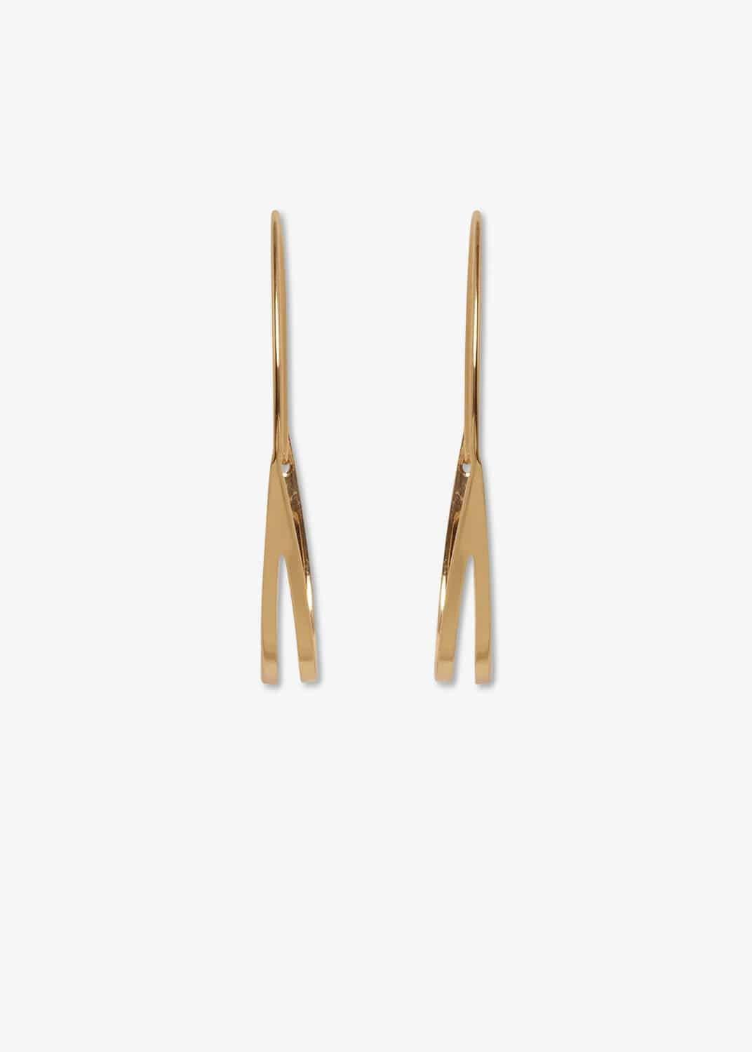 Lavinia Split Hoop Earrings