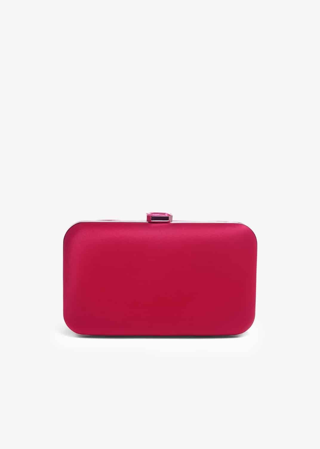 Emele Satin Clutch Bag
