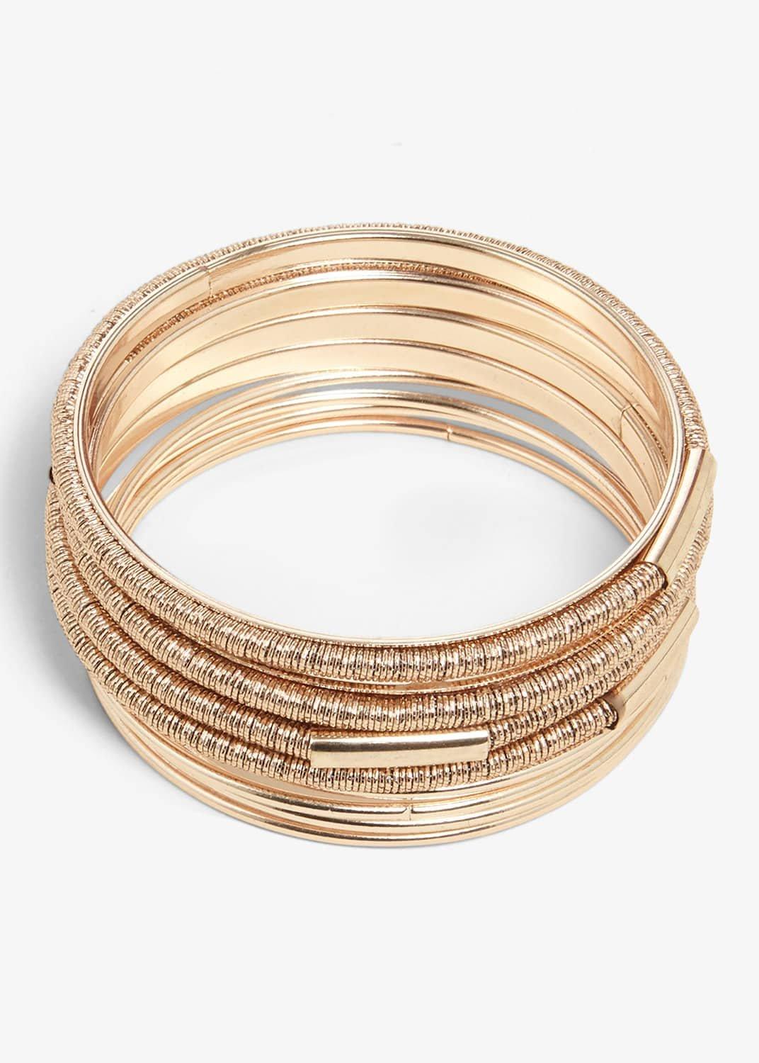Meryl Wrapped Bangle Bracelet