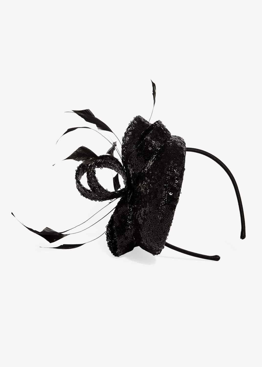 Shae Sequin Pillbox Fascinator